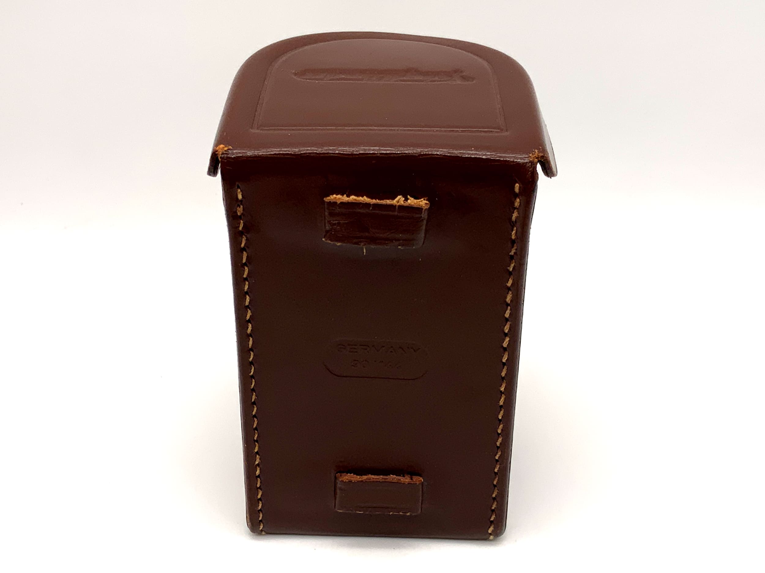 Voigtländer 90/144 brown leather hardcase lens case camera bag