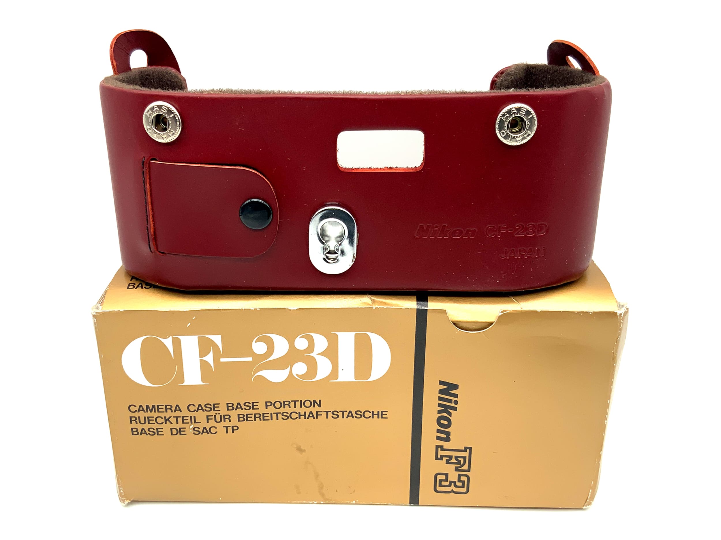 Nikon CF-23D red bag, camera case base portion! Bottom only! Original packaging, camera bag