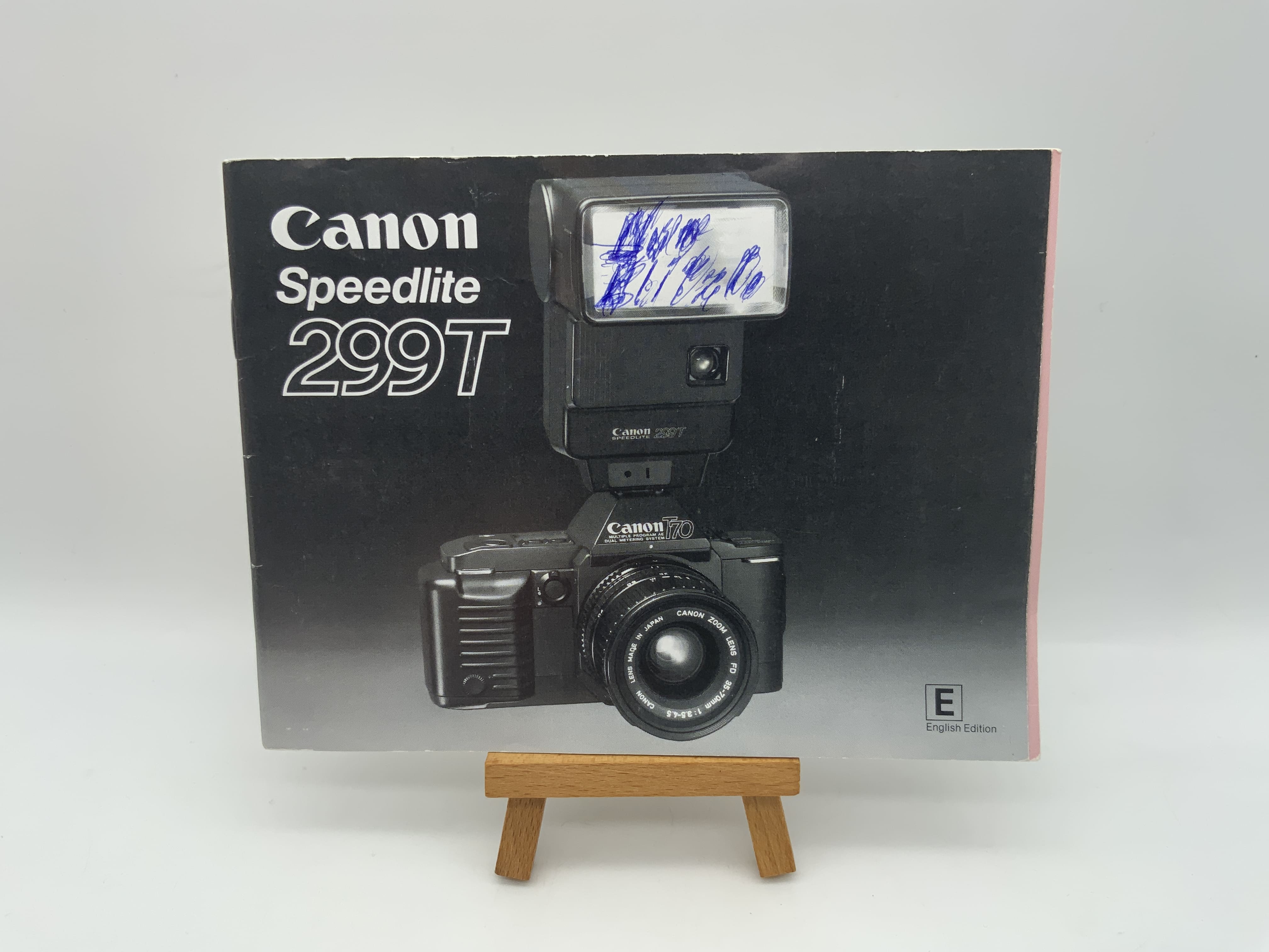 Canon Speedlite 299T User Manual (English)
