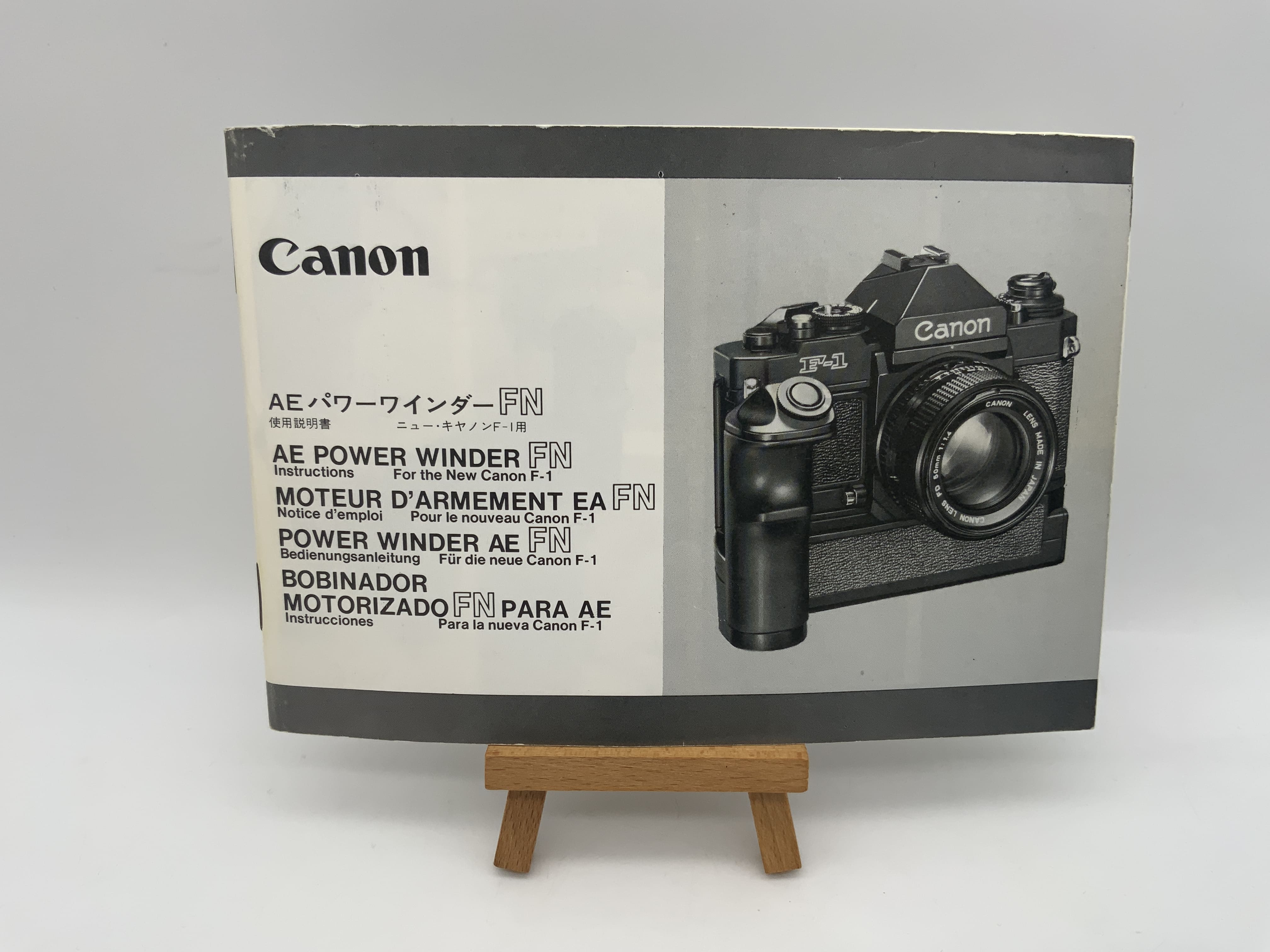 Canon AE Power Winder FN User Manual (German)