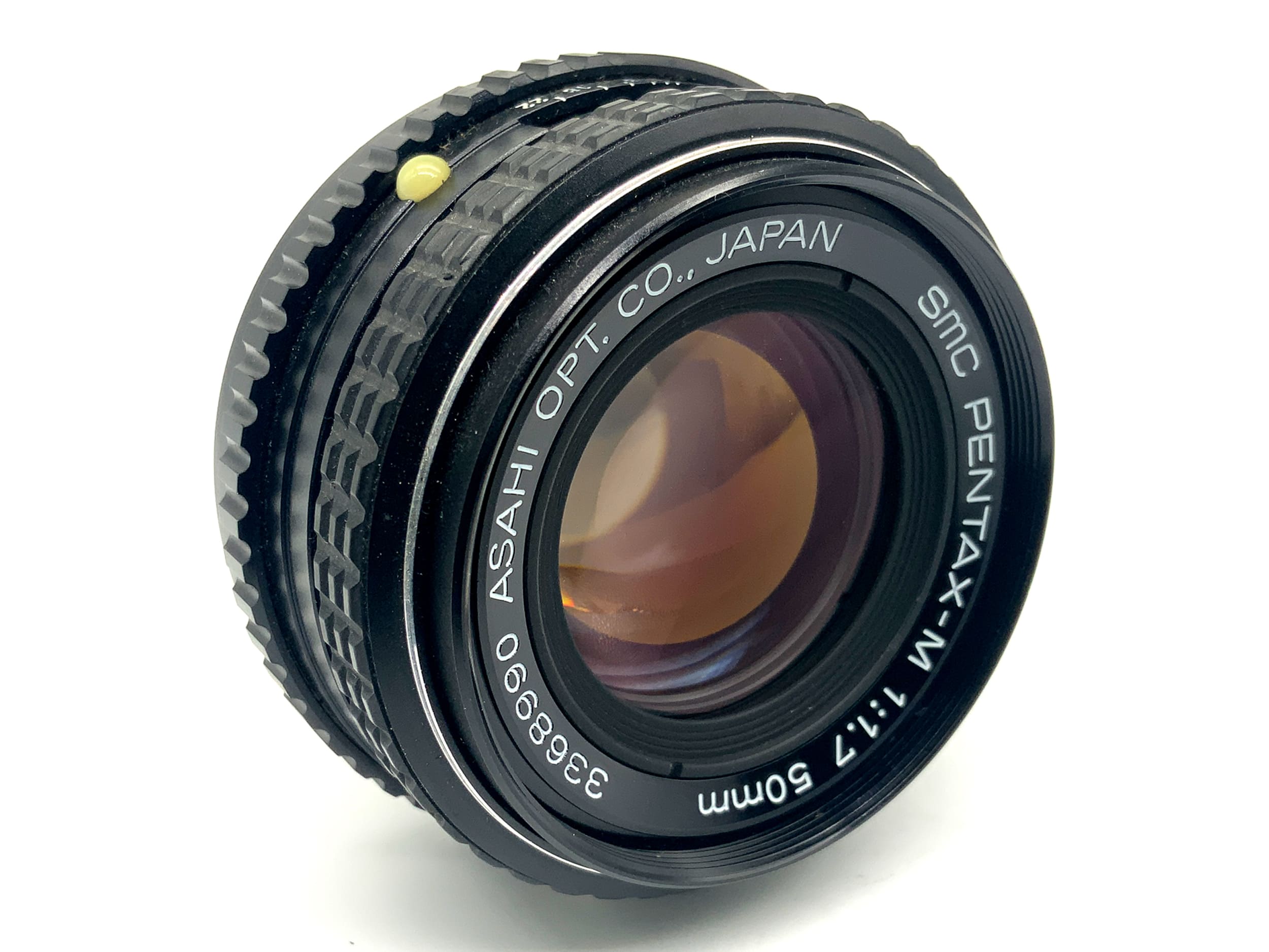 Asahi Pentax SMC Pentax-M 50mm 1:1,7 Objektiv Festbrennweite (Pentax K) Nebel!