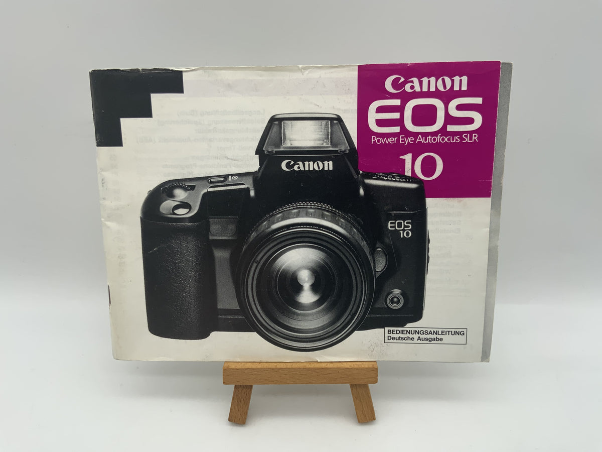 Canon EOS 10 Power Eye Autofocus SLR User Manual (German)