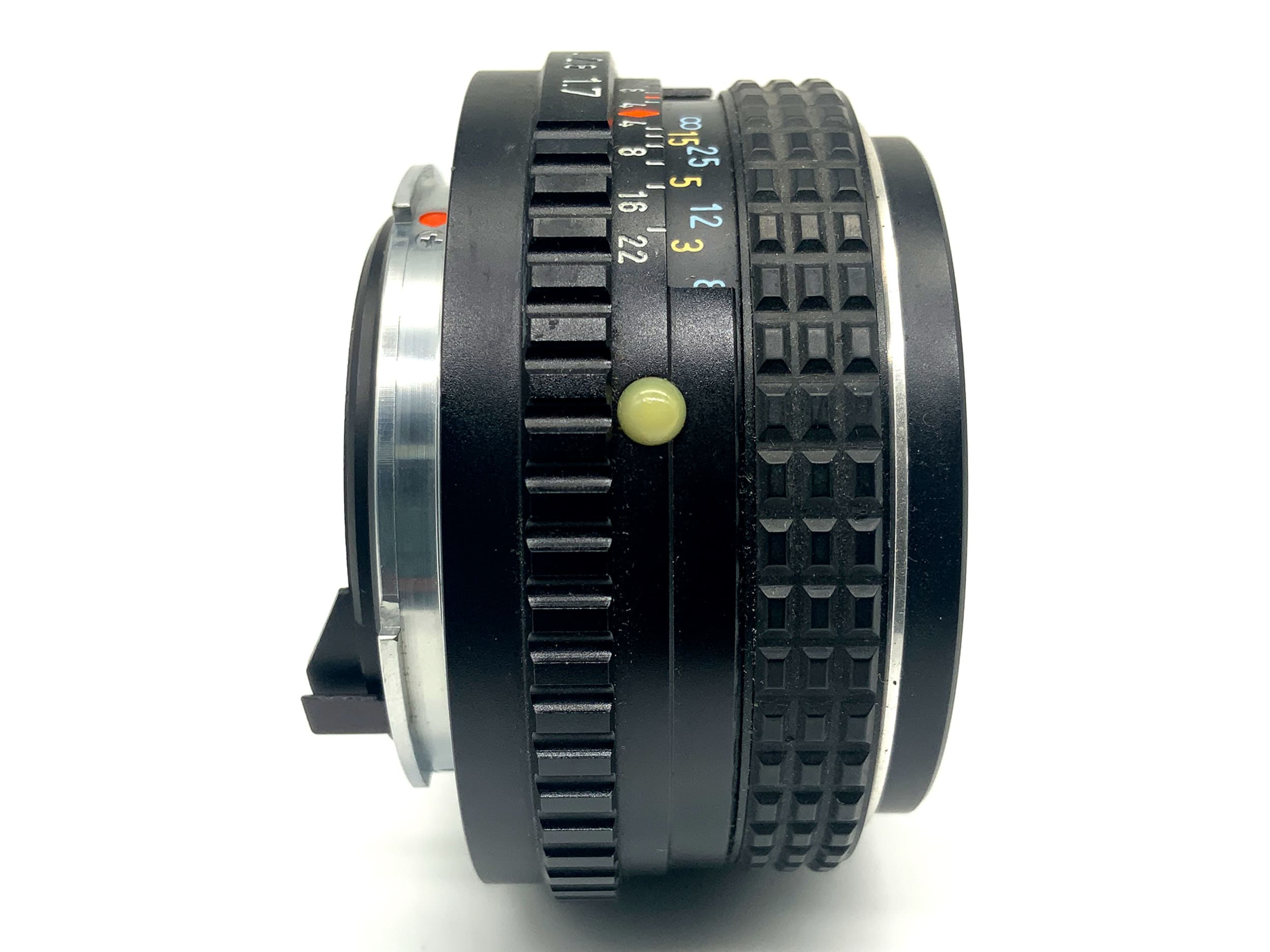 Asahi Pentax SMC Pentax-M 50mm 1:1,7 Objektiv Festbrennweite (Pentax K) Nebel!
