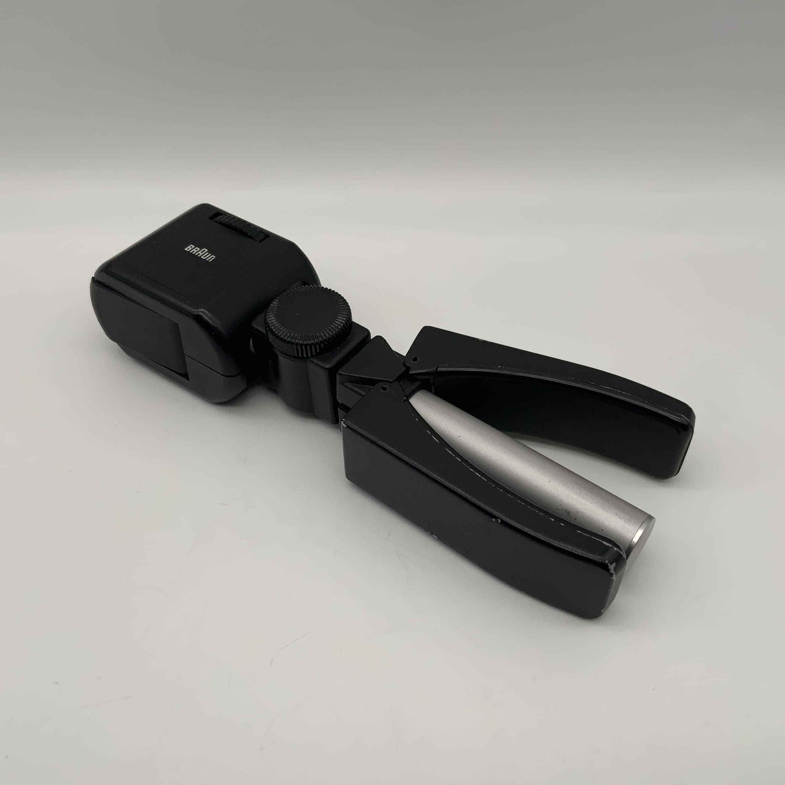 Braun shoulder tripod, black, shoulder support for camera, camcorder, bridge camera