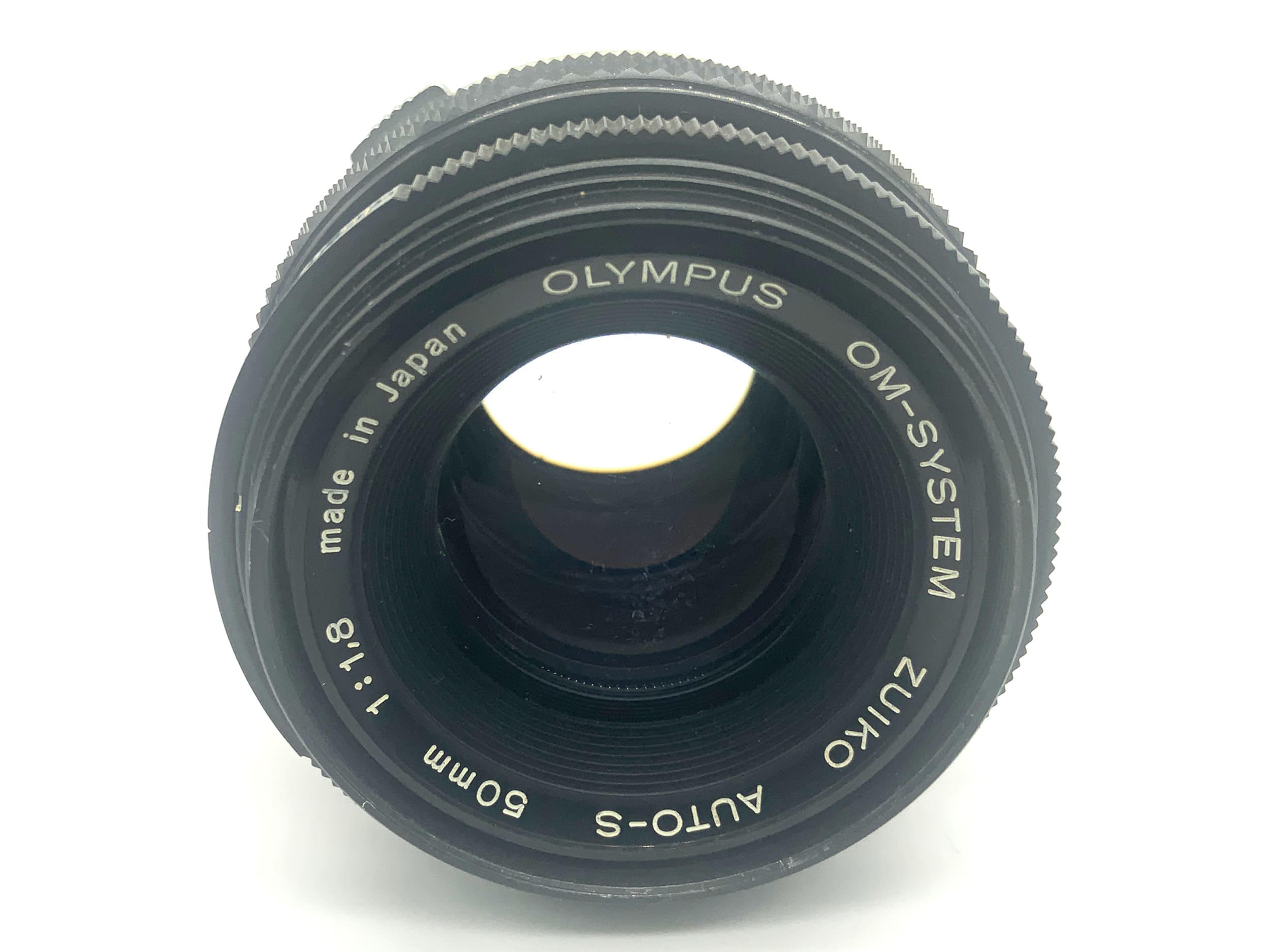 Olympus F.Zuiko Auto-S 50mm 1:1.8 Objektiv Festbrennweite (Olympus OM) Pilz!