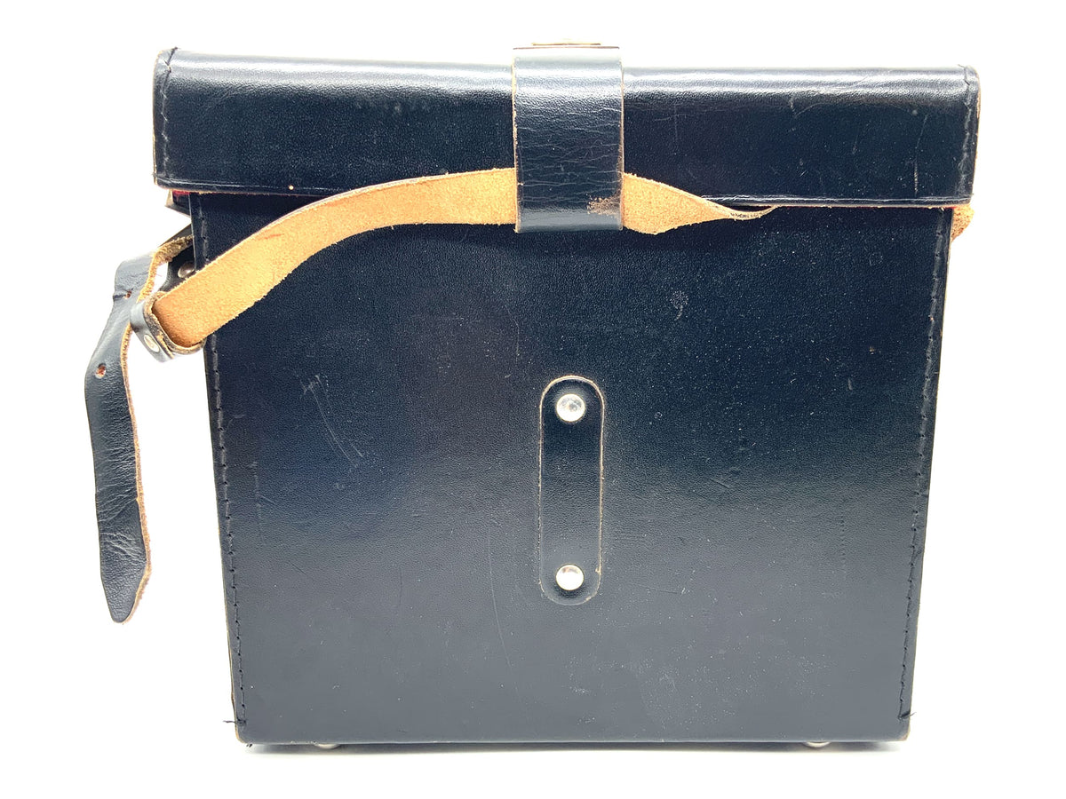 Original Benser bag, black, approx. 22x23x8cm, leather bag, camera bag.