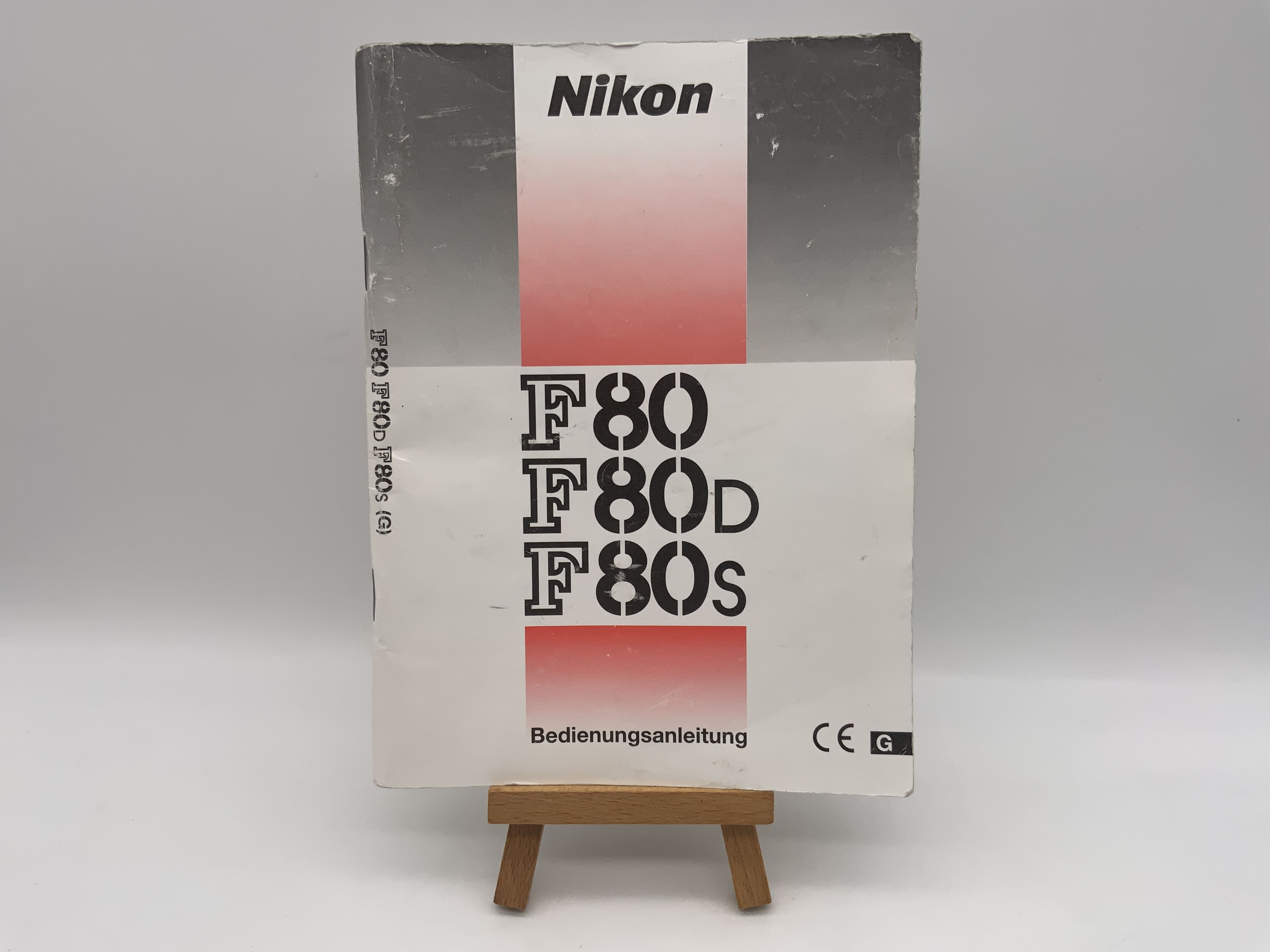 Nikon F80 / F80D / F80S User Manual (German)