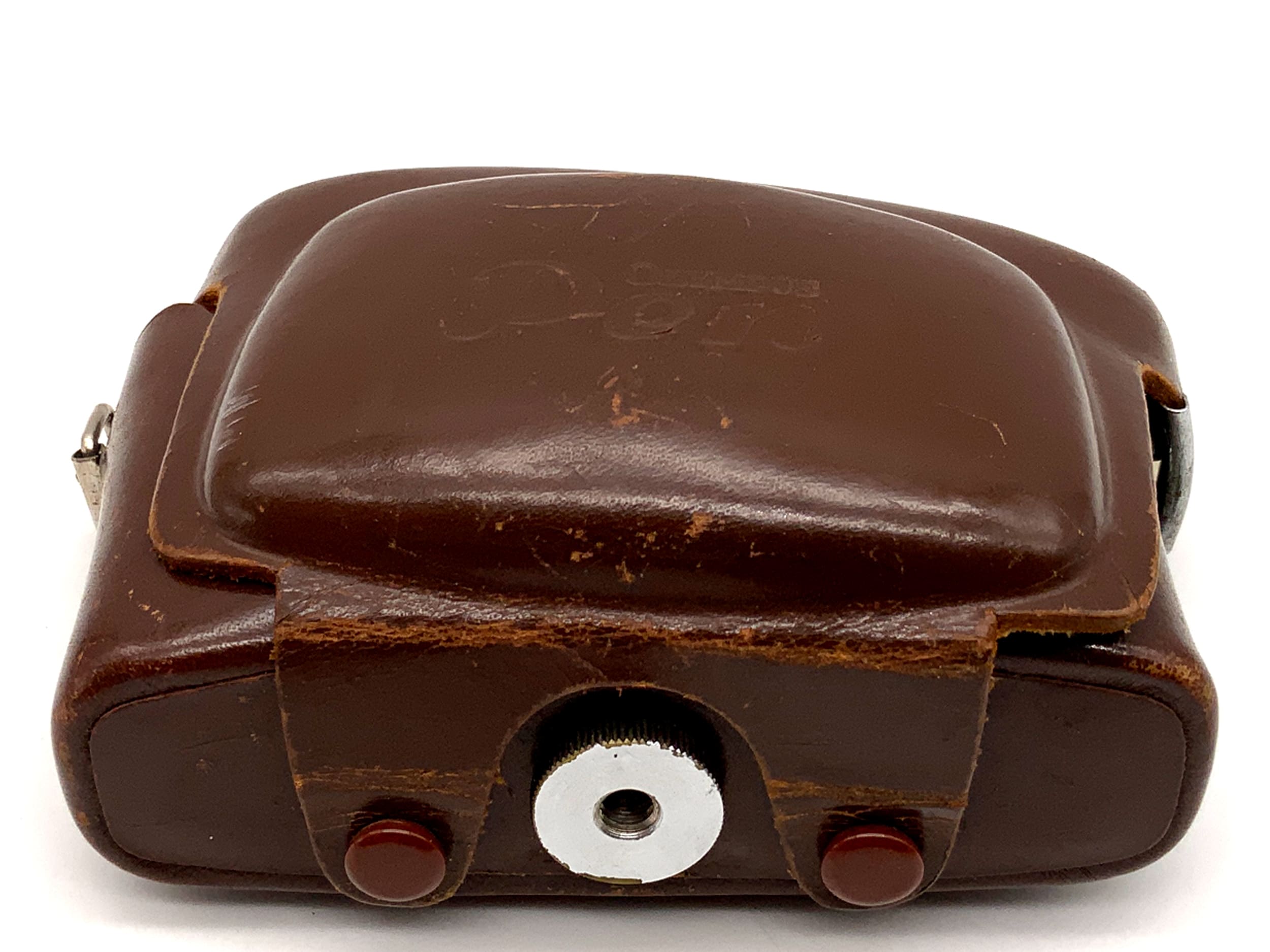 Olympus Pen Ready Case, Brown Leather Case, Camera Bag