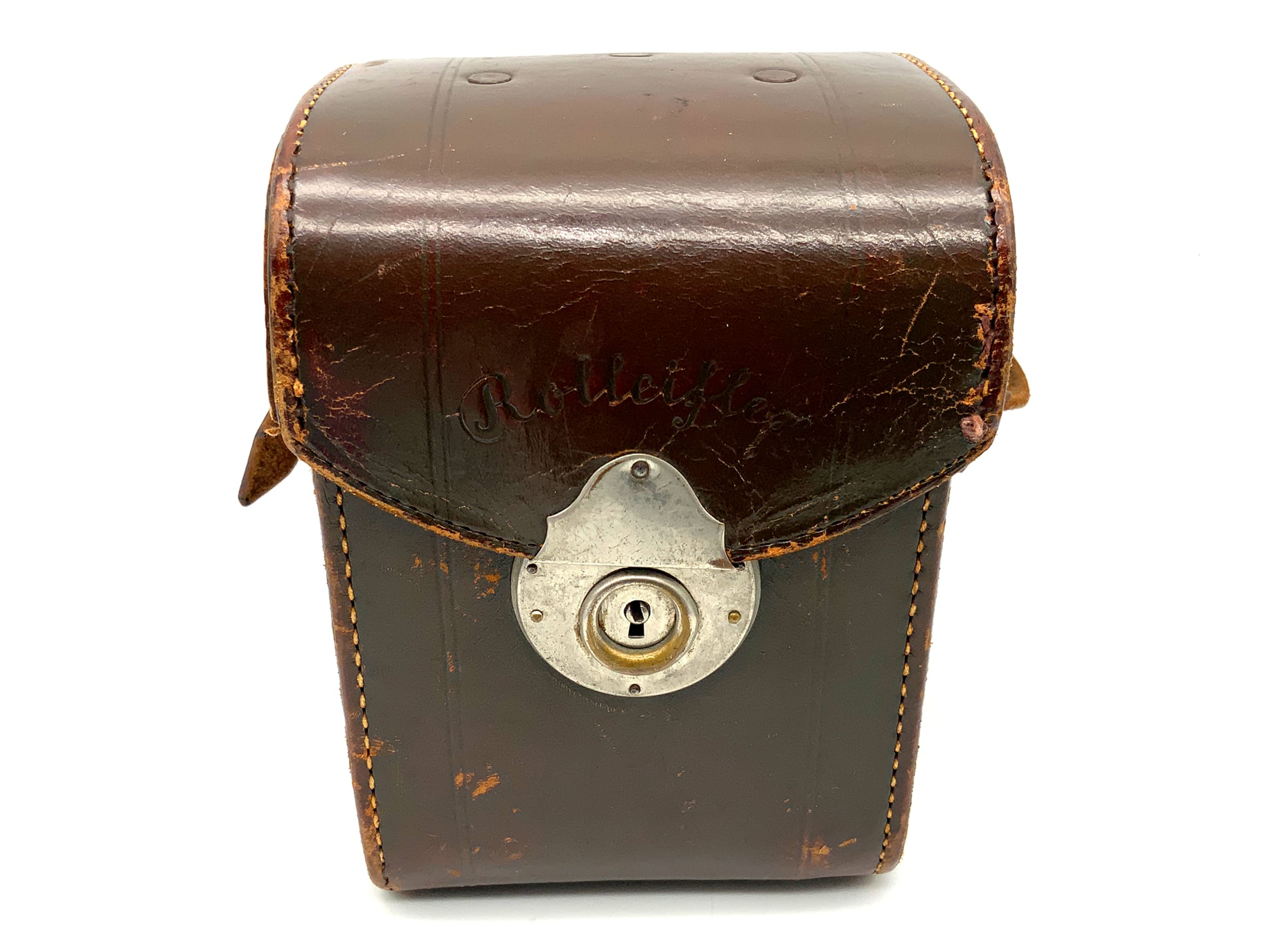 Rollei ready bag, brown leather bag! Heavily used! Camera bag