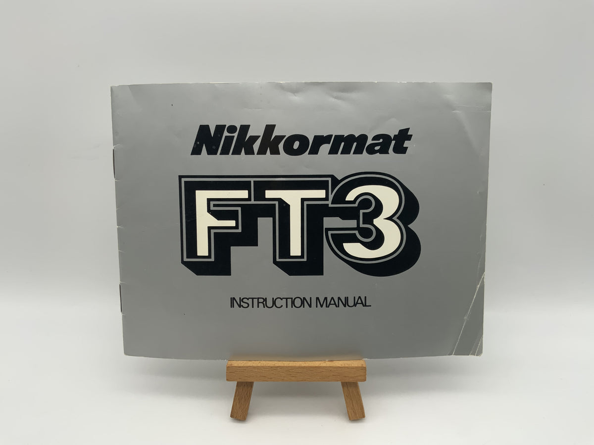 Nikon FT3 instruction manual (English)