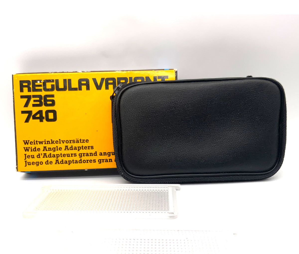 Regular Variant 736-740 Weitwinkelvorsätze in OVP Filter Kreisförmig