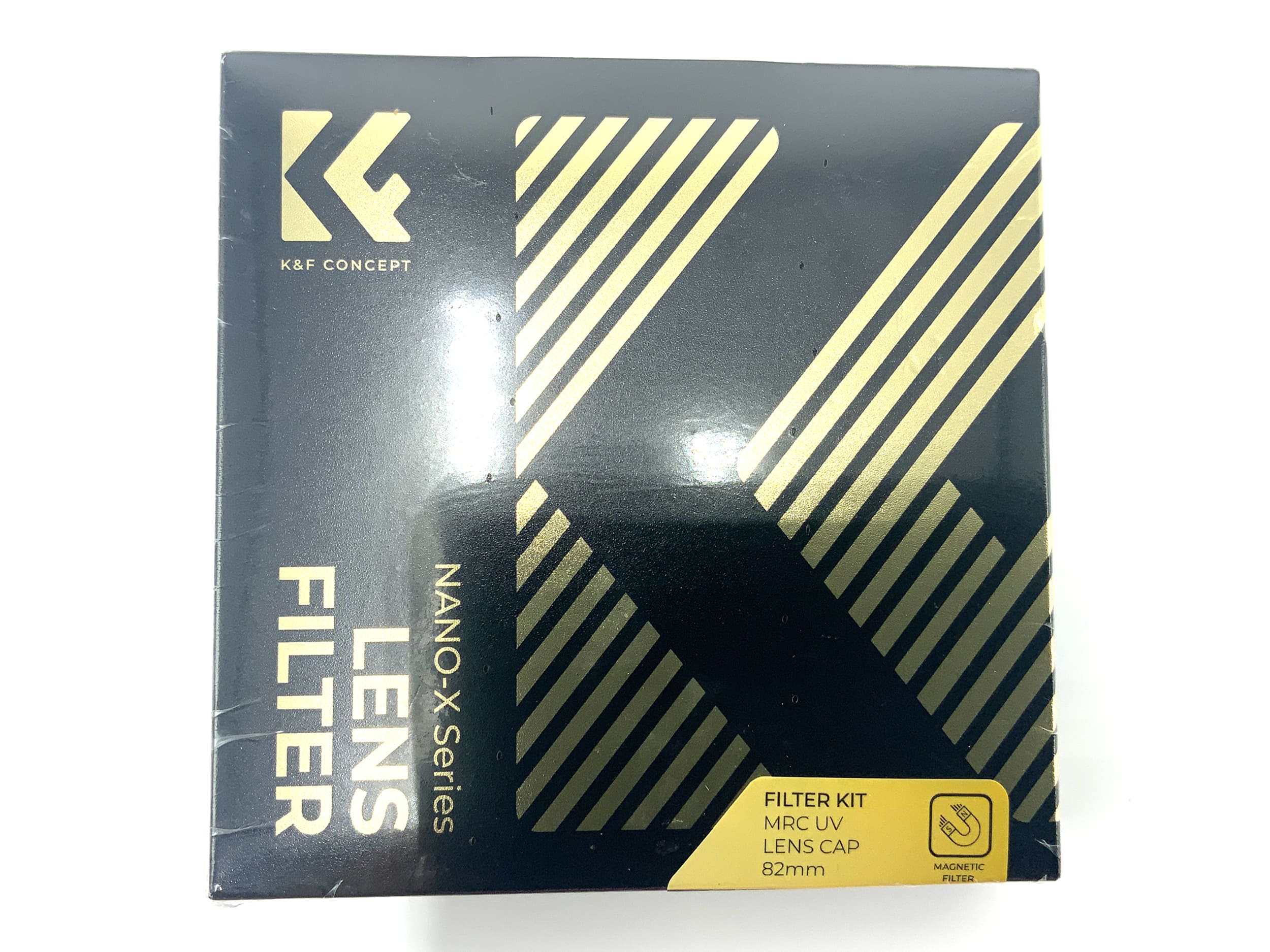 K&F Concept Filter Kit Nano-X Serie MRC UV+Lens Cap OVP Filter 82mm Kreisförmig