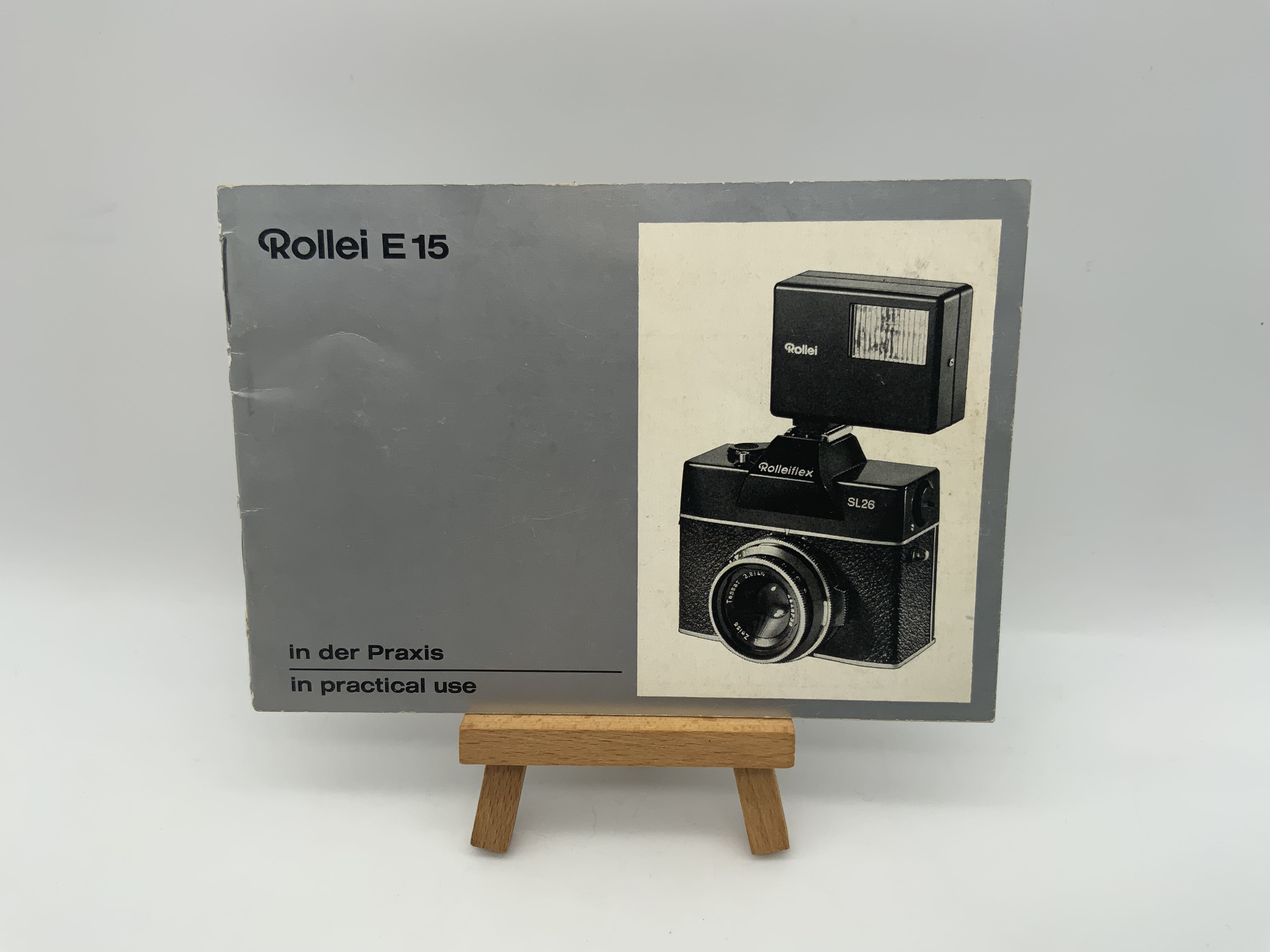 Rollei E 15 User Manual Operating Instructions German