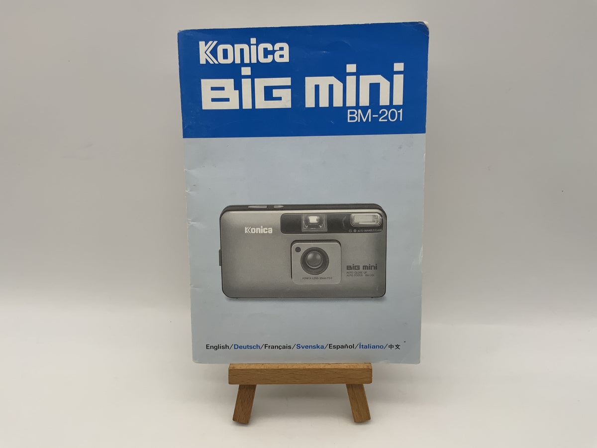 Konica BM-201 Big mini User Manual (German)