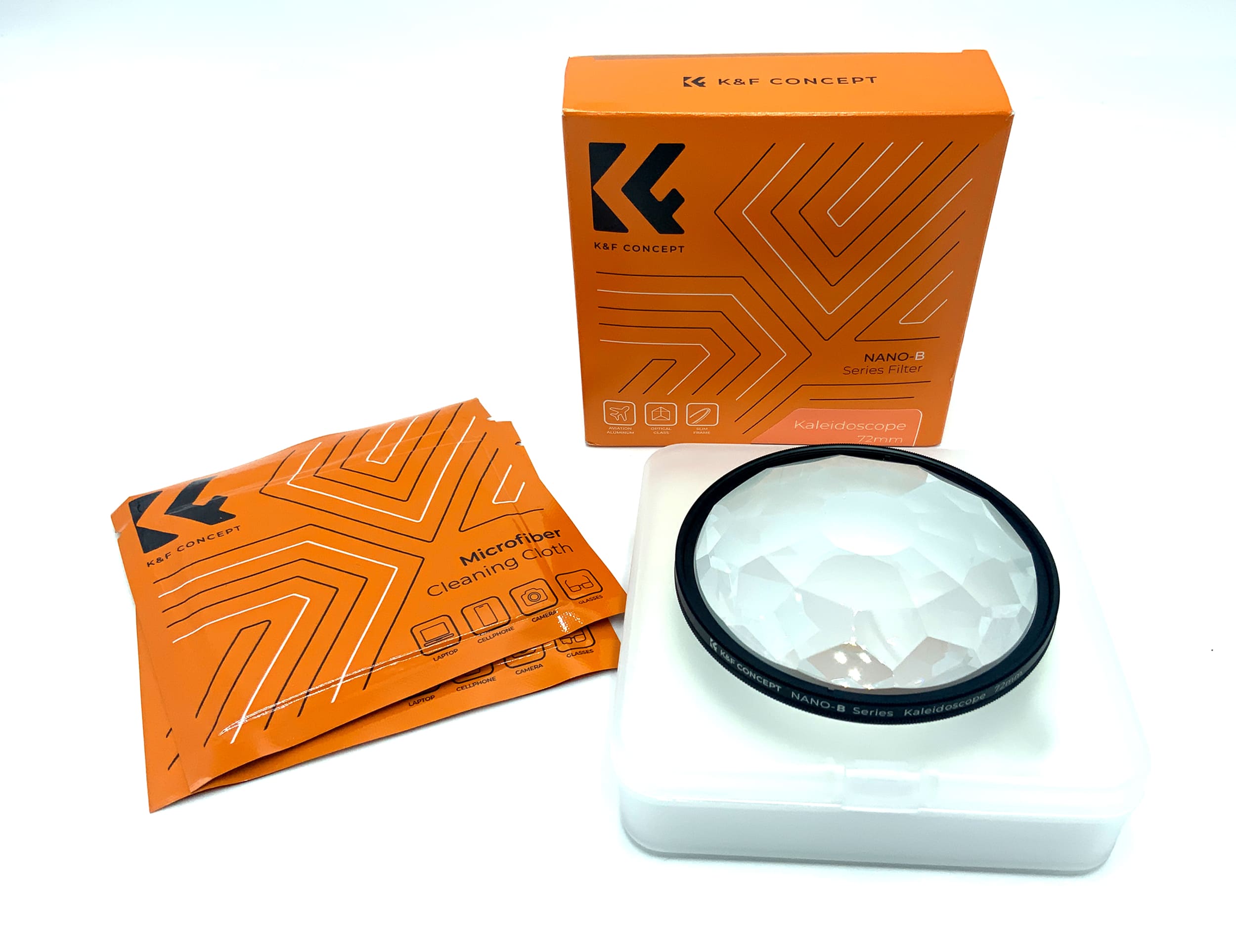K&F Concept Effektfilter Nano-B Kaleidoscope in OVP Filter 72mm Kreisförmig