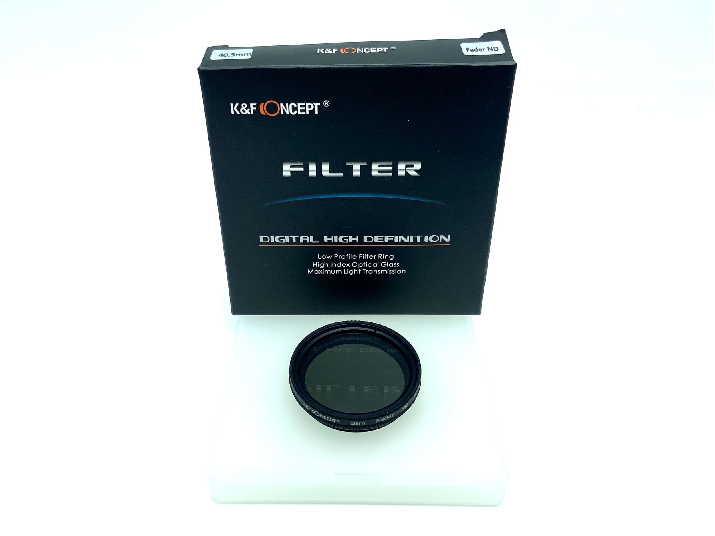 K&F Concept Graufilter Slim Fader ND in OVP Filter 40,5mm Kreisförmig
