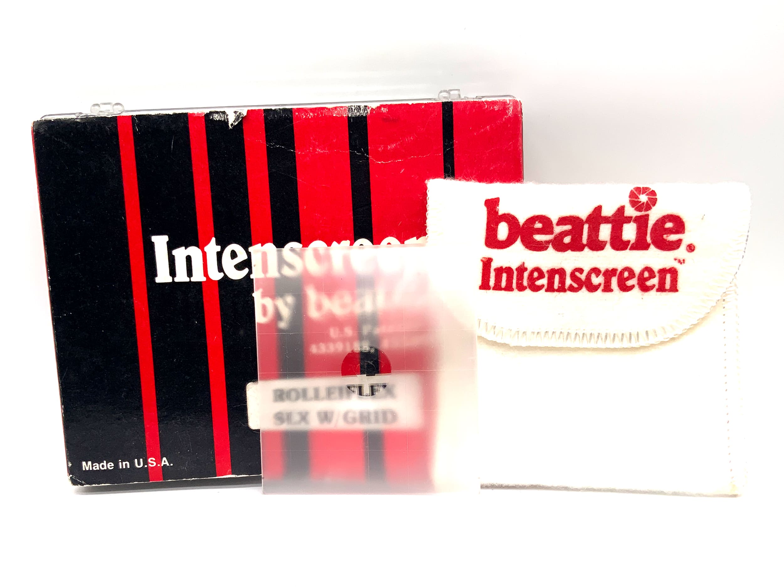 Beattie Intenscreen Mattscheibe Gitter Grid für Rolleiflex SLX