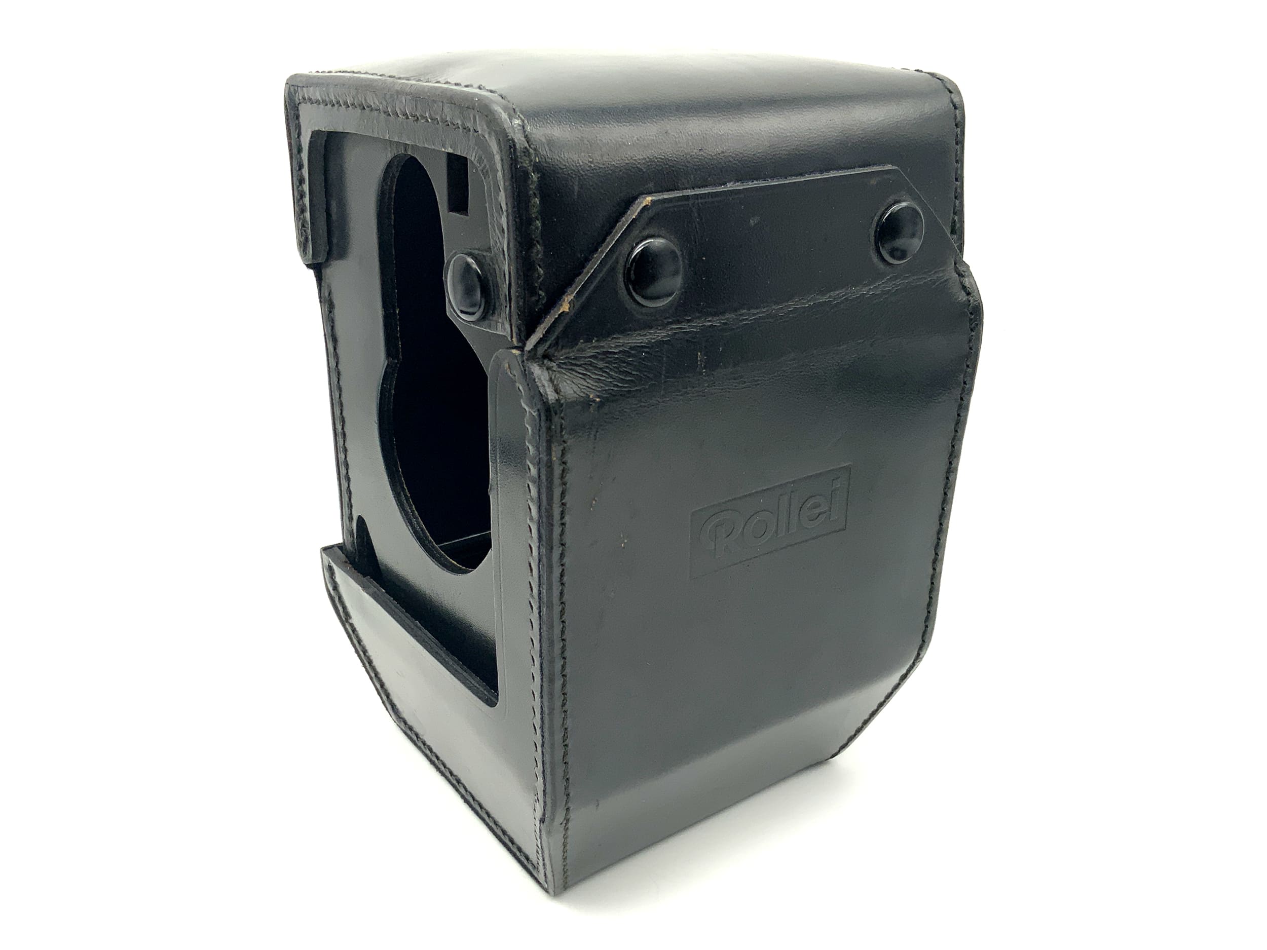 Rollei Rolleiflex SL66 bag, black leather, camera bag, photo bag, camera bag