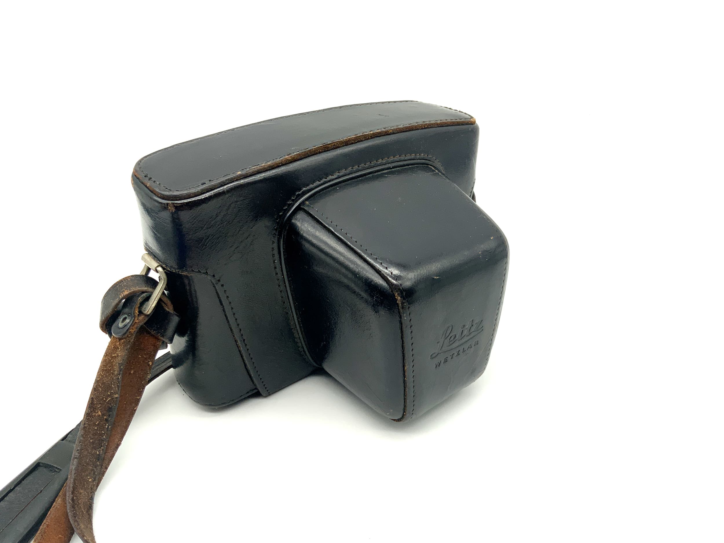 Leica M5 ready case, black leather, camera bag, photo bag, camera bag