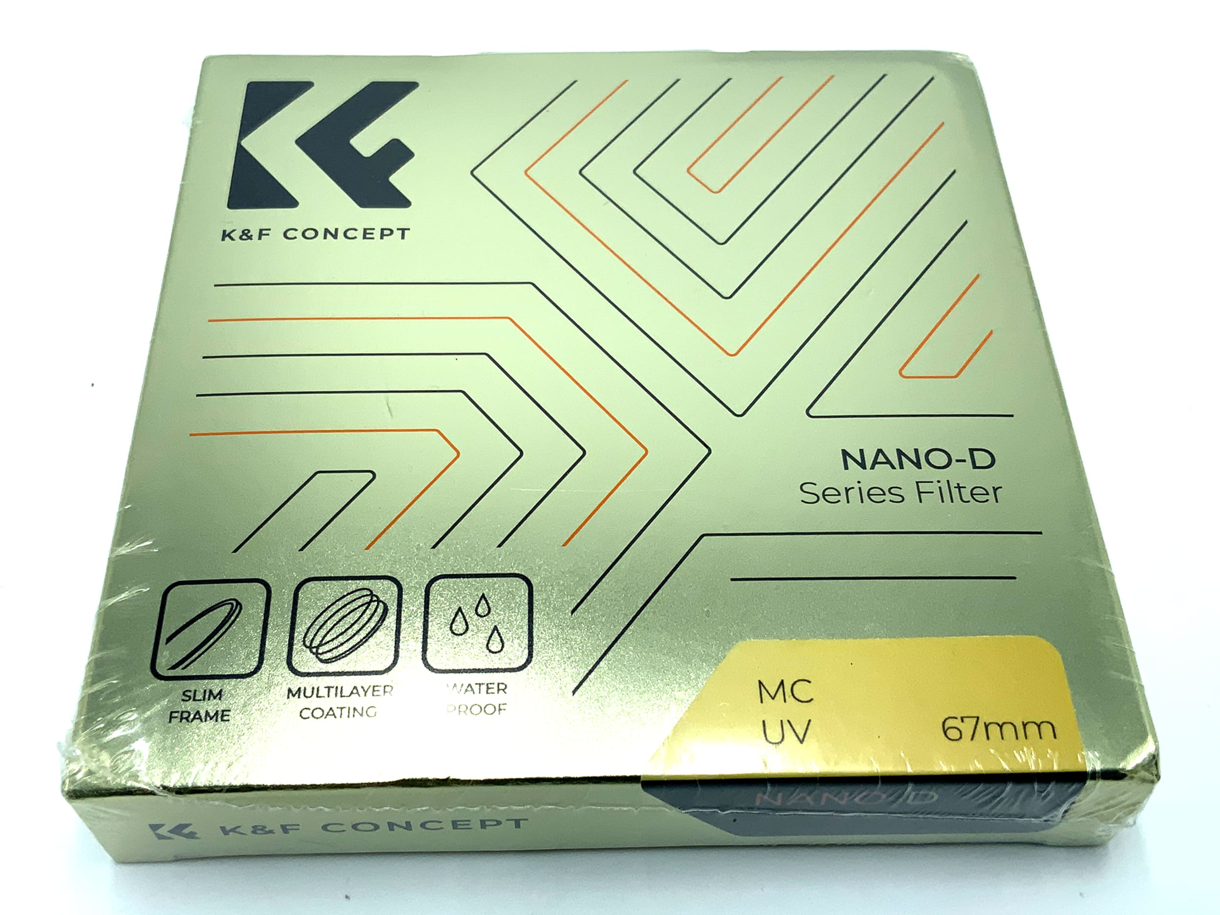 K&F Concept UV Nano-D MC UV in OVP Filter 67mm Kreisförmig