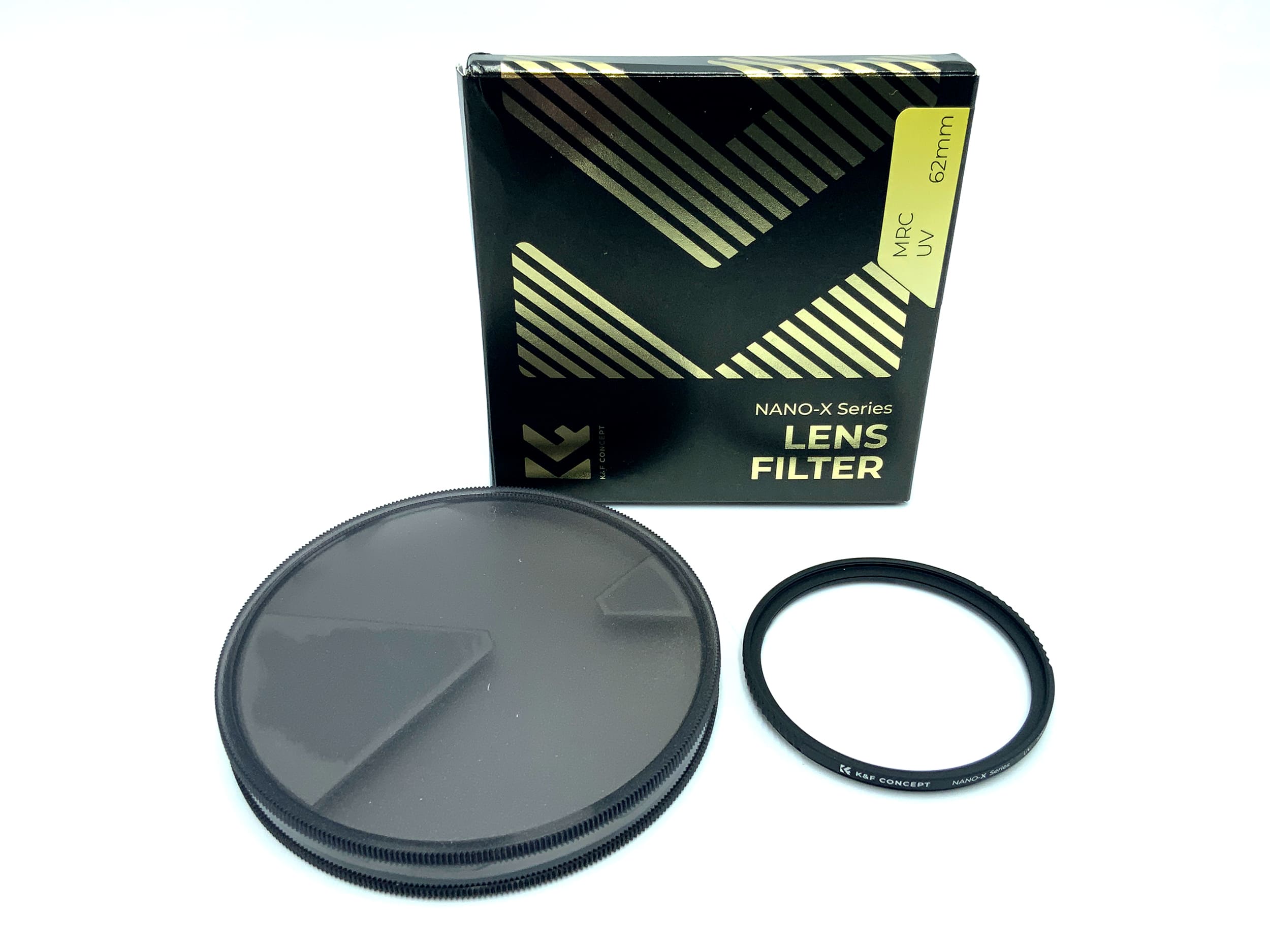 K&F Concept UV Nano-X MRC UV in OVP Filter 62mm Kreisförmig