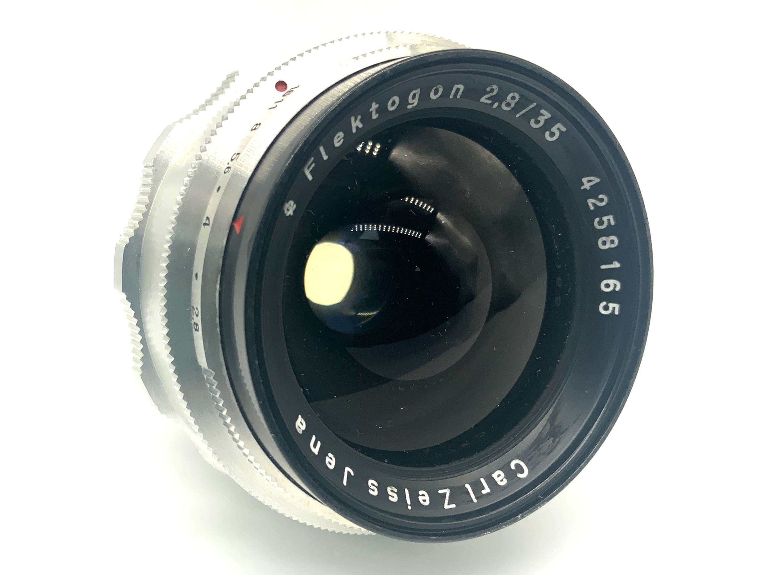 Carl Zeiss Jena Q1 Flektogon 35mm 1:2.8 Objektiv Festbrennweite (M42) Nebel!
