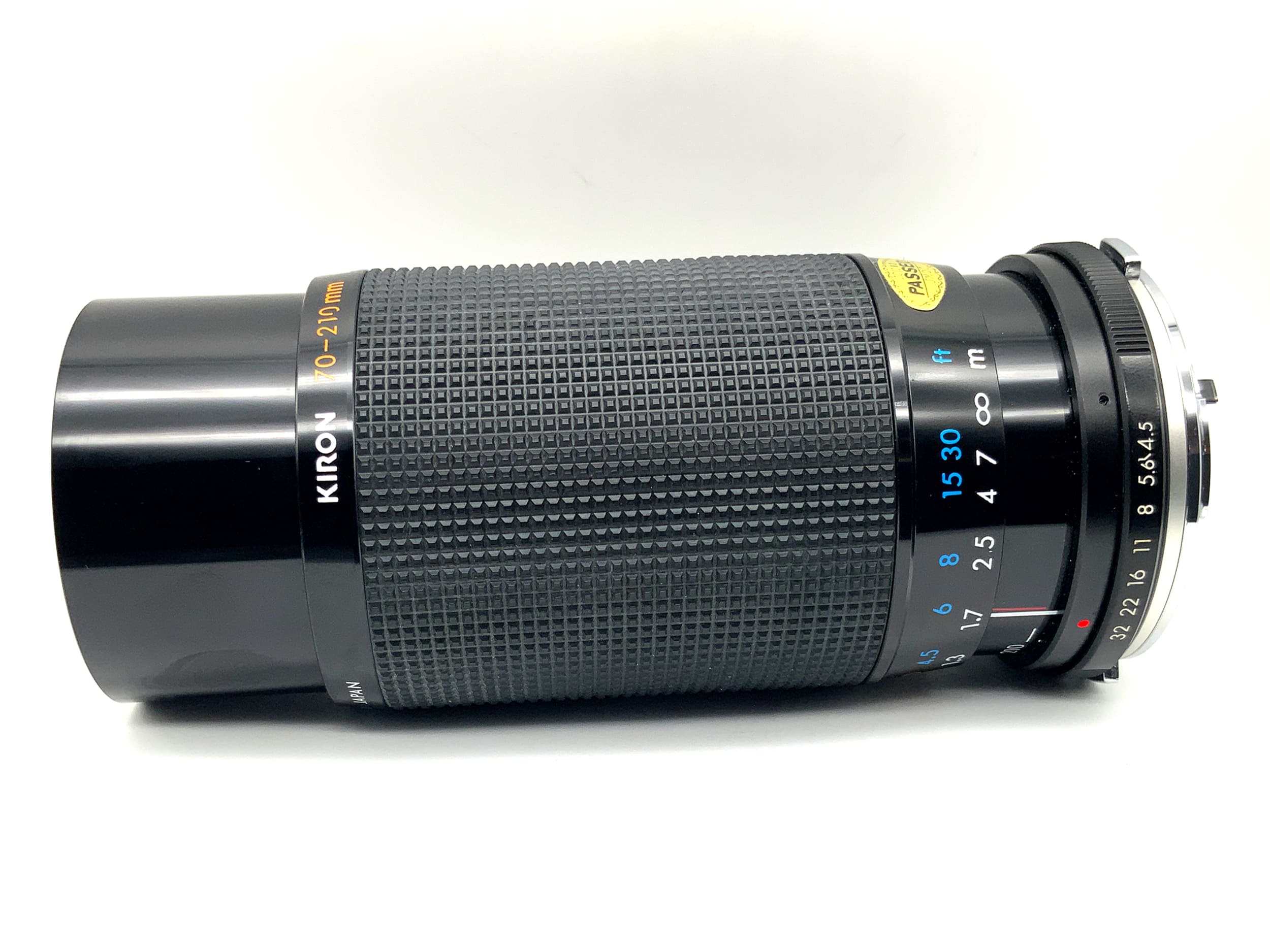 Kiron 70-210mm 1:4.5 Lens Macro 1:4 Cinema Precision MC (Olympus OM)