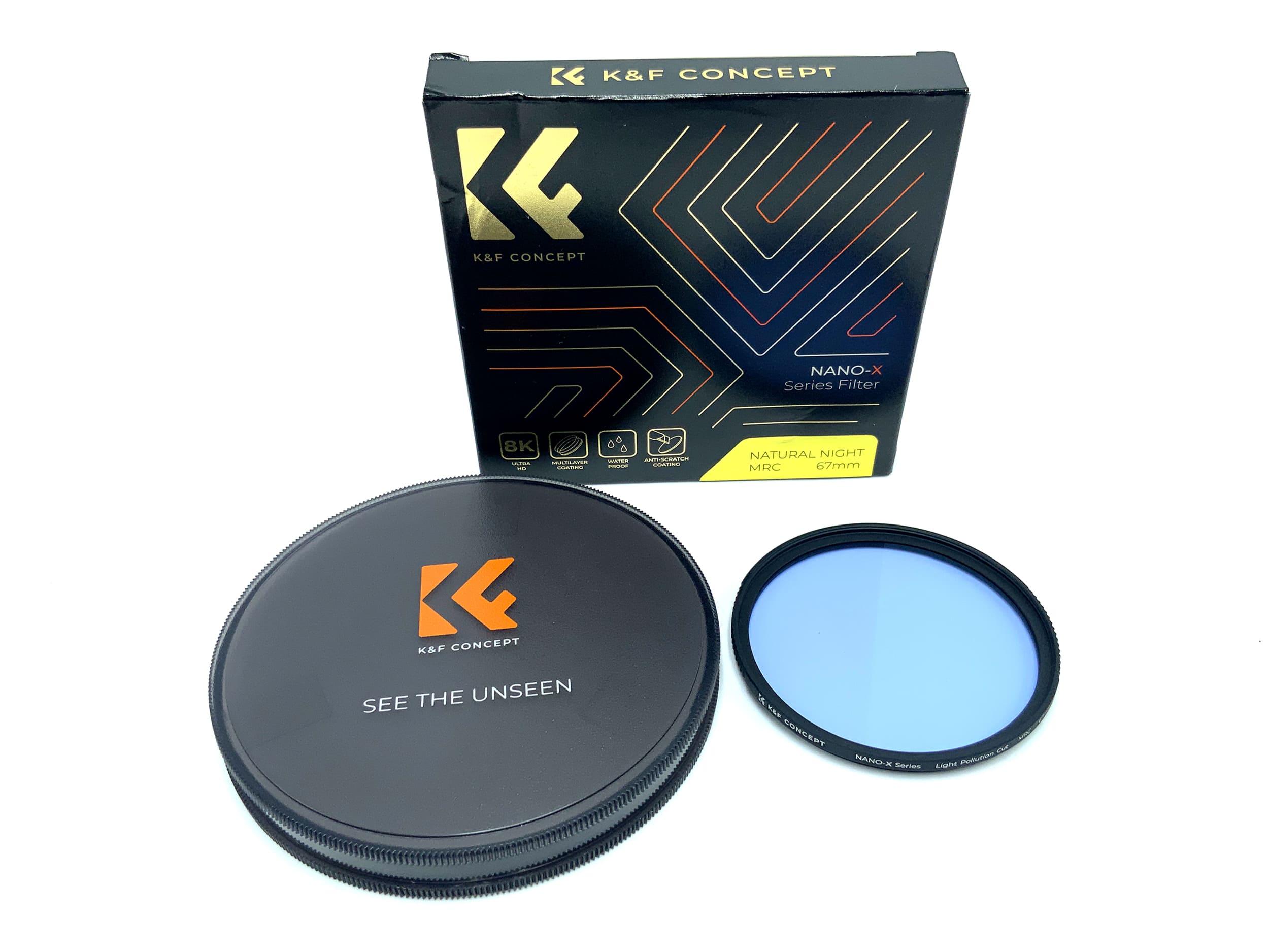 K&F Concept Light Pollution Cut Nano-X MRC Natural Night in OVP Filter 67mm