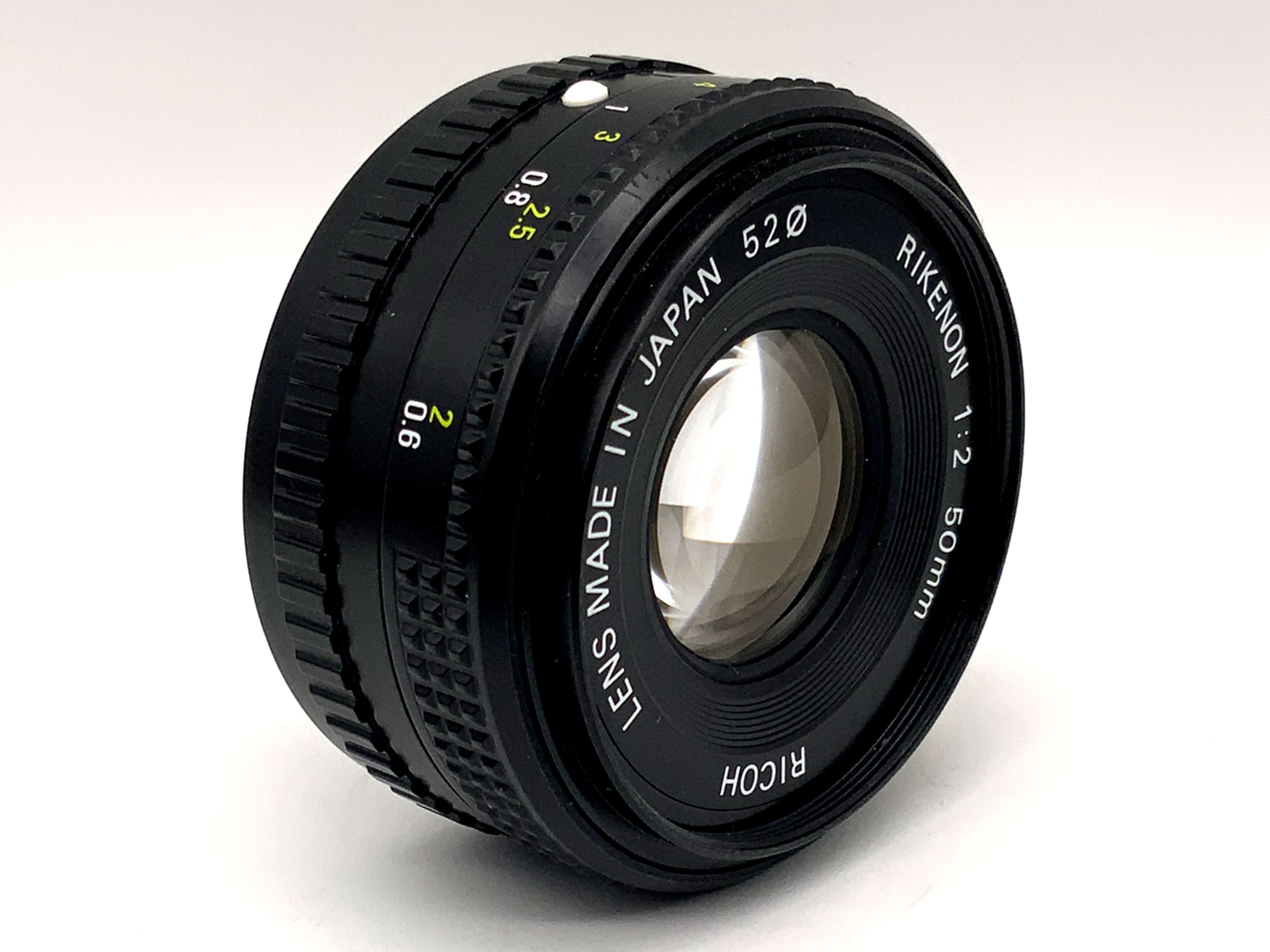 Ricoh 50mm 1:2 lens Rikenon prime lens (Pentax K)