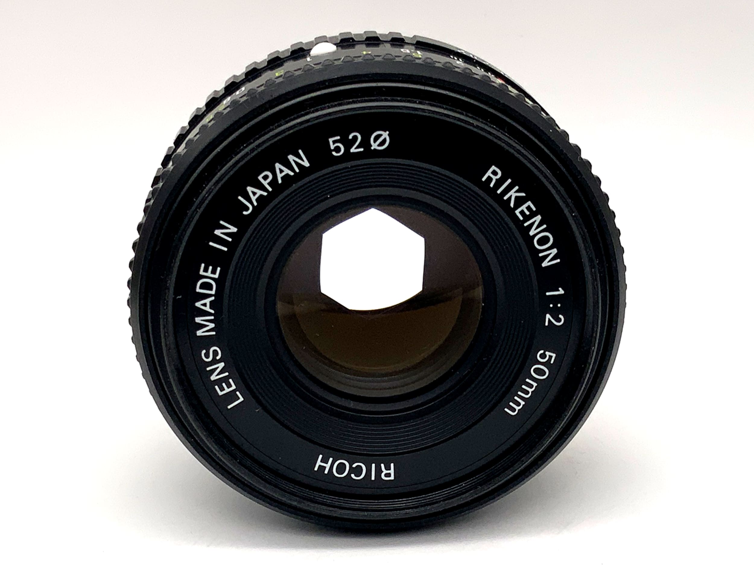 Ricoh 50mm 1:2 lens Rikenon prime lens (Pentax K)