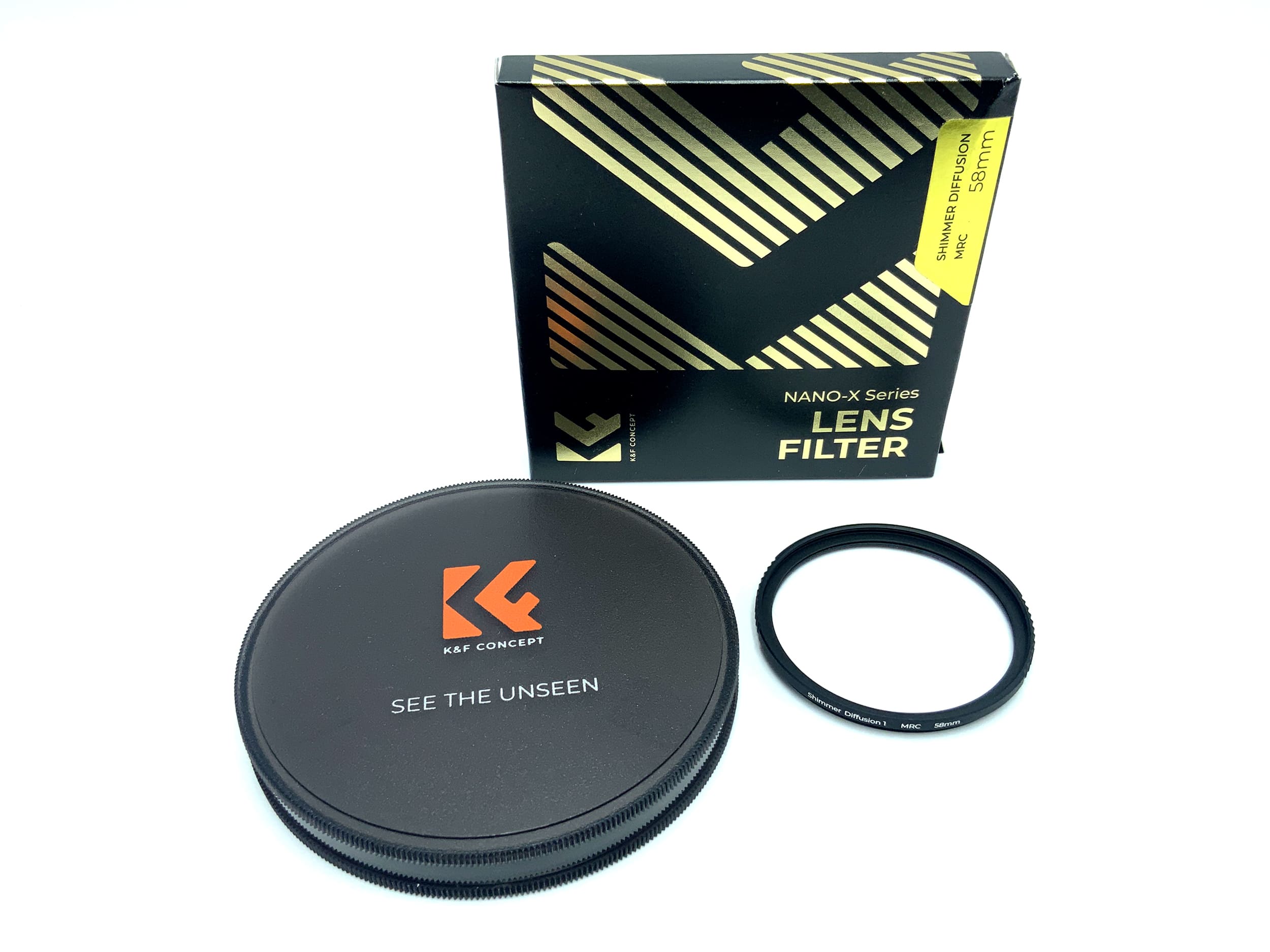 K&F Concept Effektfilter Nano-X MRC Shimmer Diffusion1 in OVP Filter 58mm