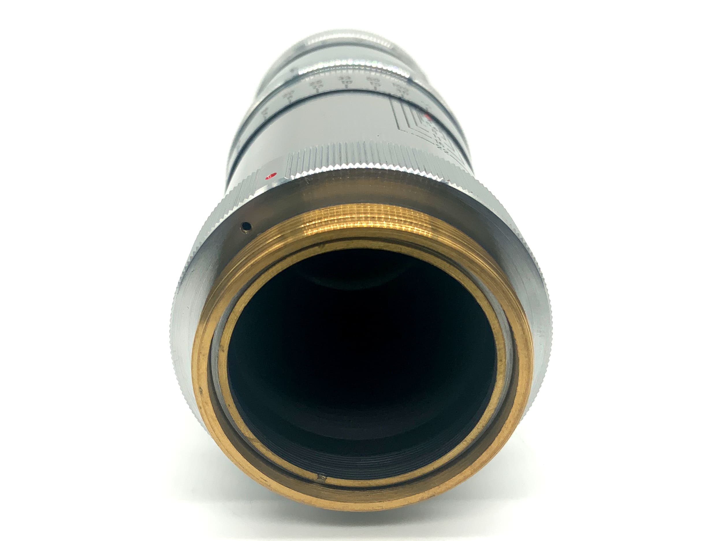 Carl Zeiss Jena Triotar red T 13,5cm 1:4 Objektiv Festbrennweite (M42)