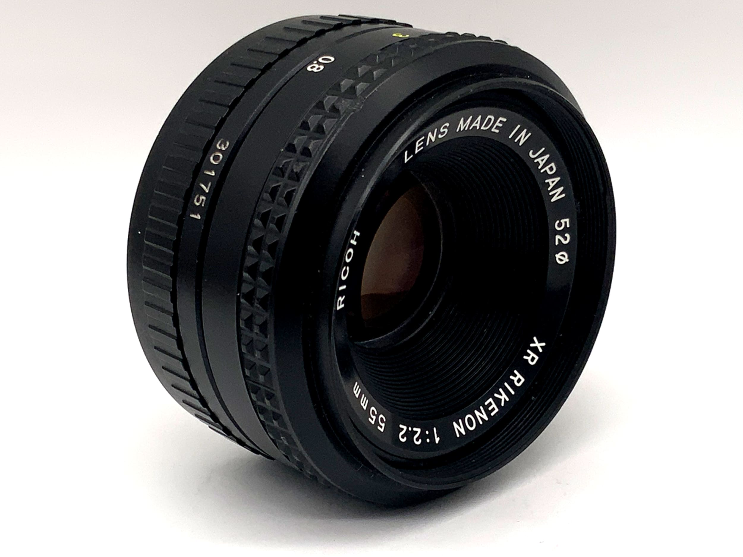 Ricoh 55mm 1:2.2 Lens XR Rikenon Prime Lens (Pentax K)