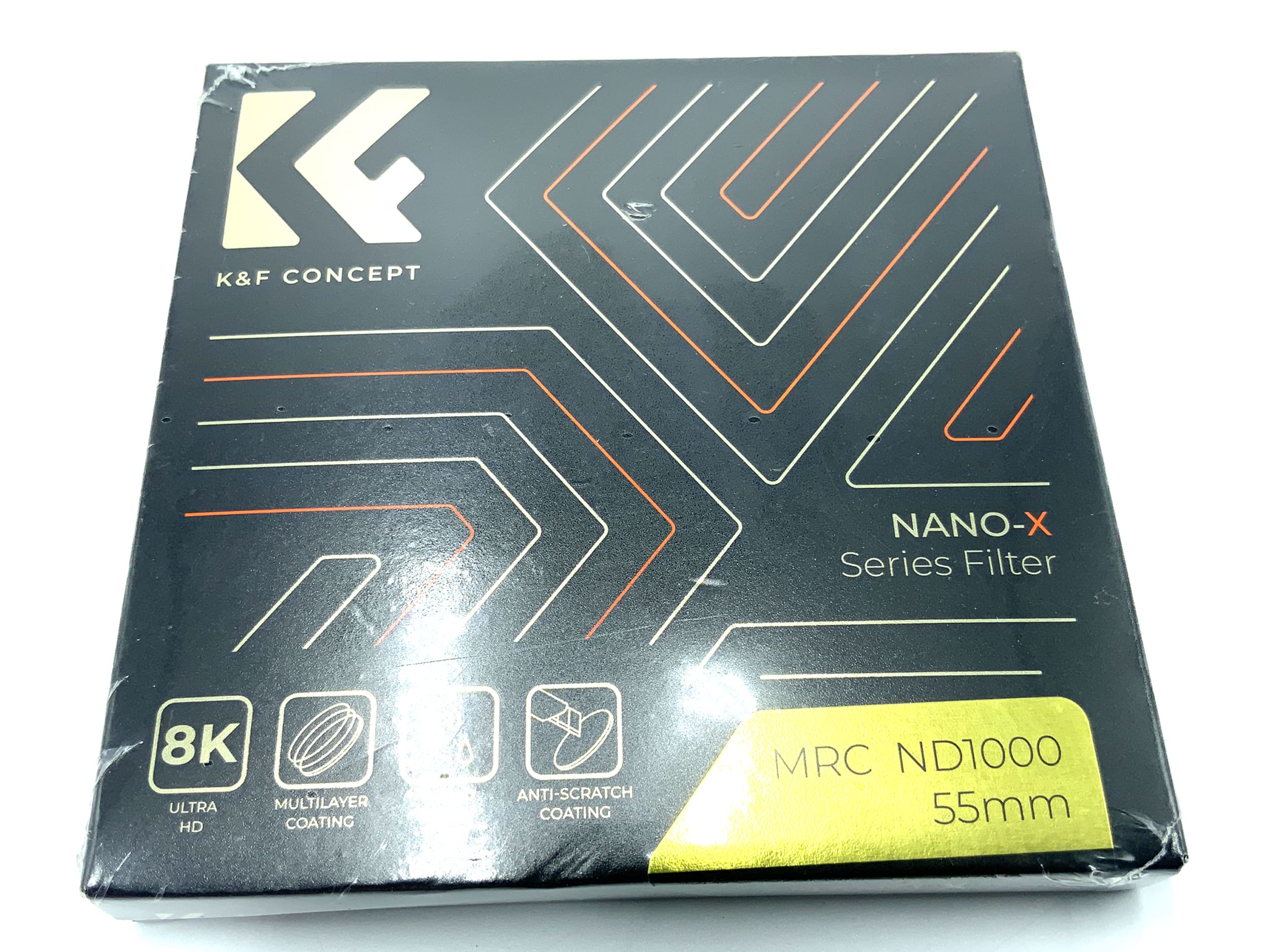 K&F Concept Graufilter Nano-X MRC ND1000 in OVP Filter 55mm Kreisförmig