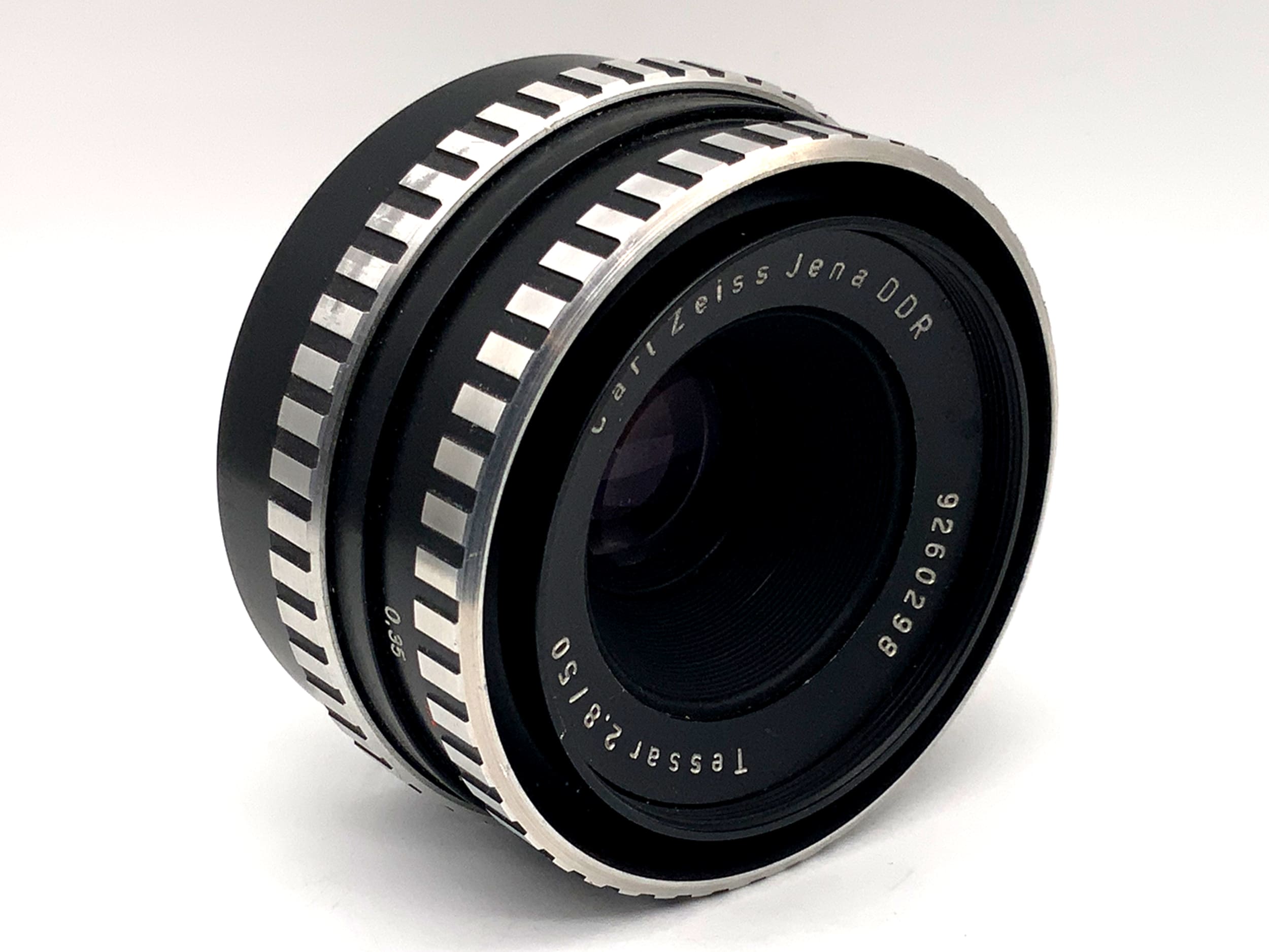 Carl Zeiss 50mm 1:2.8 Tessar Zebra prime lens (M42)