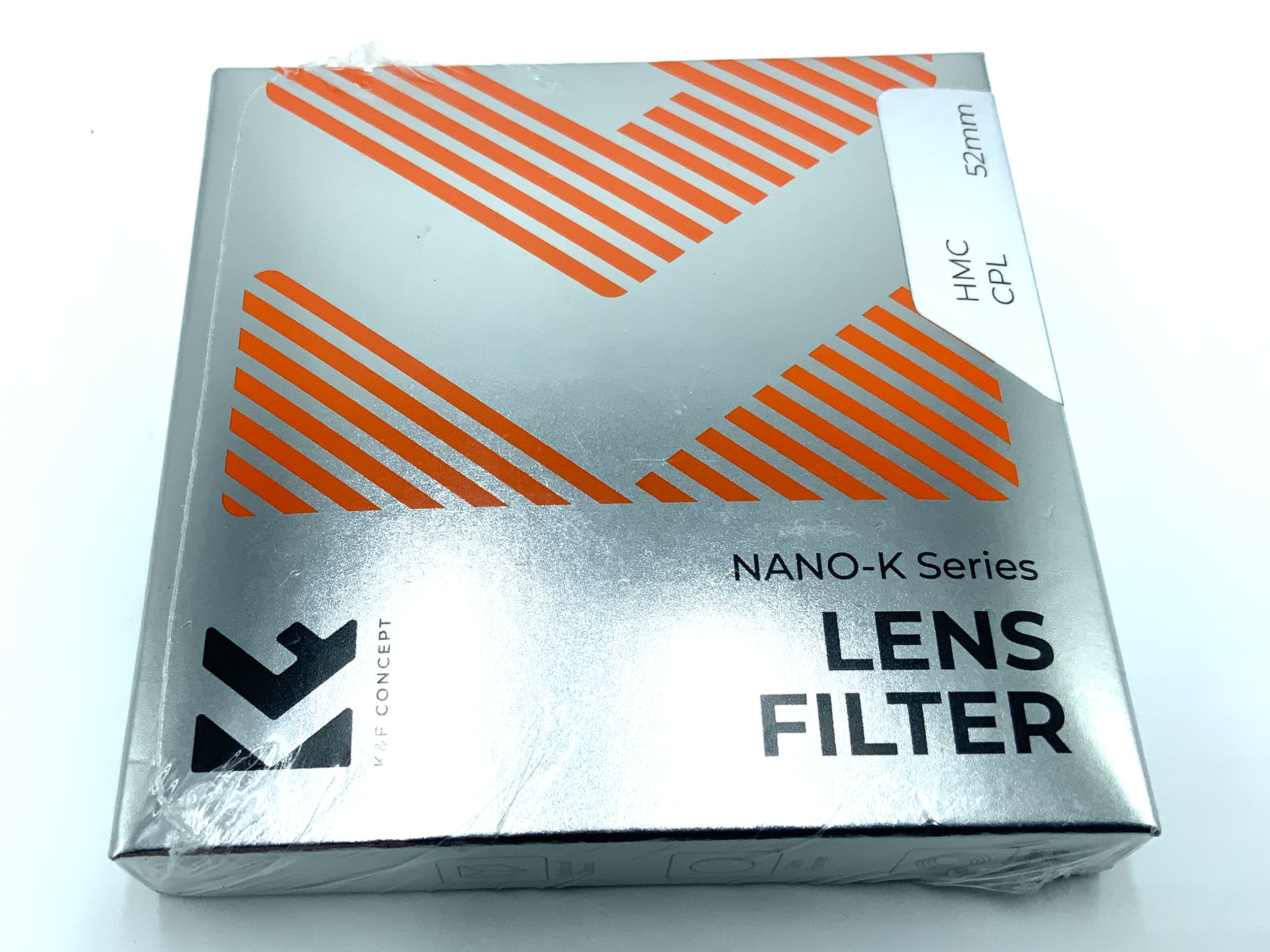 K&F Concept Polfilter Nano-K HMC CPL in OVP Filter 52mm Kreisförmig