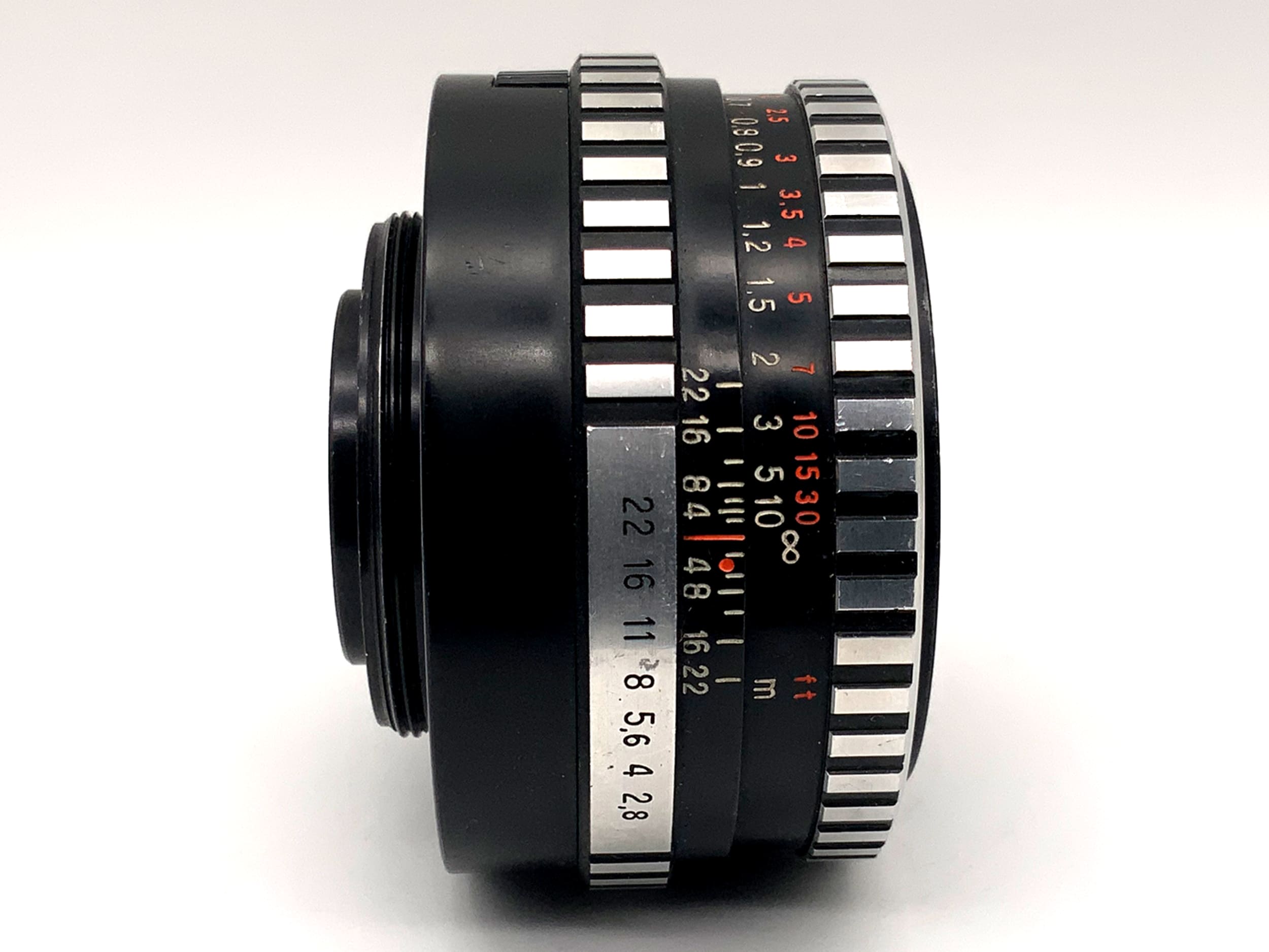 Carl Zeiss 50mm 1:2.8 Tessar Zebra prime lens (M42)