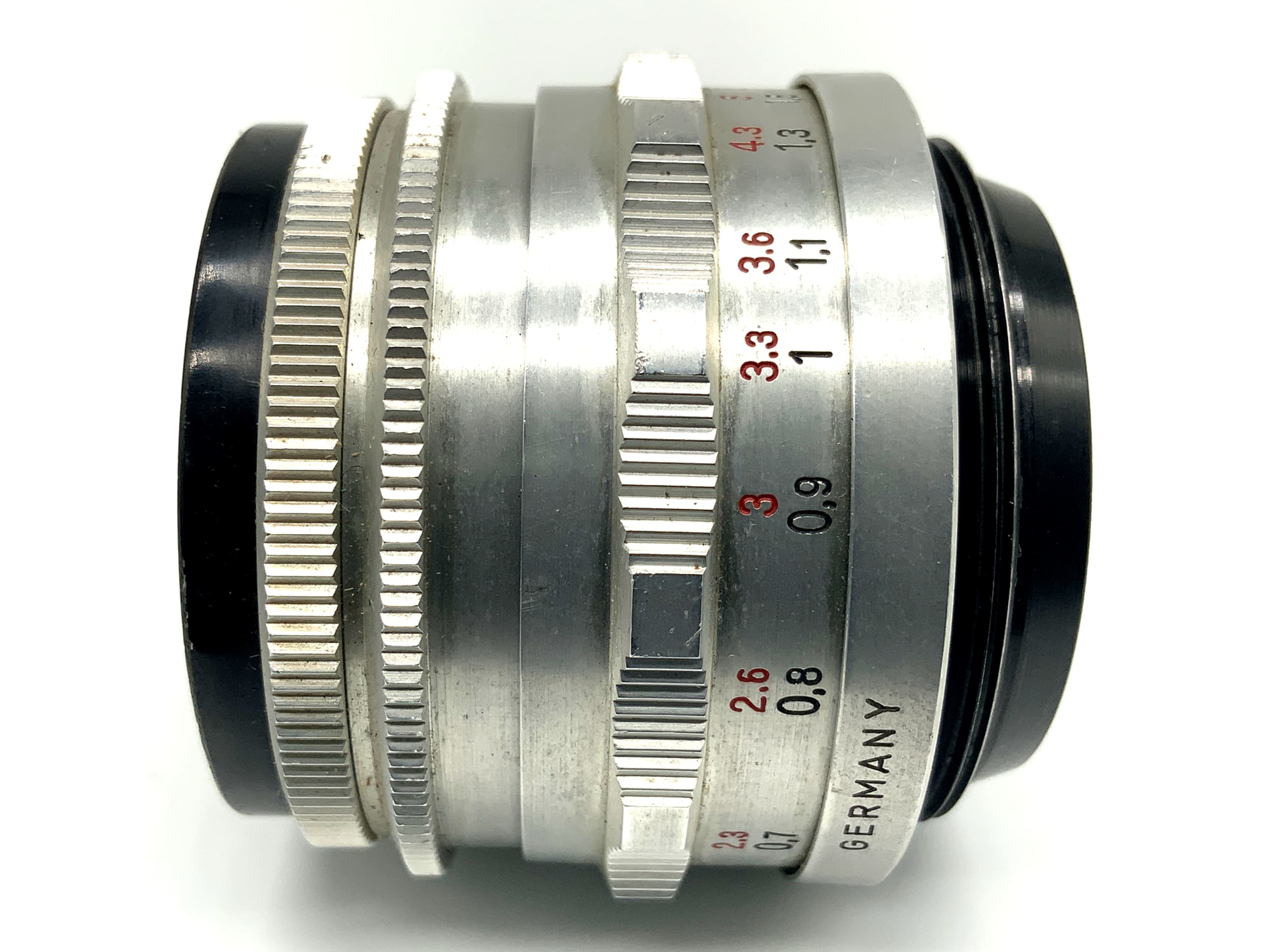 Carl Zeiss "aus Jena" Q1 compact Tessar 12 Blades 50mm 1:2.8 Objektiv (M42)