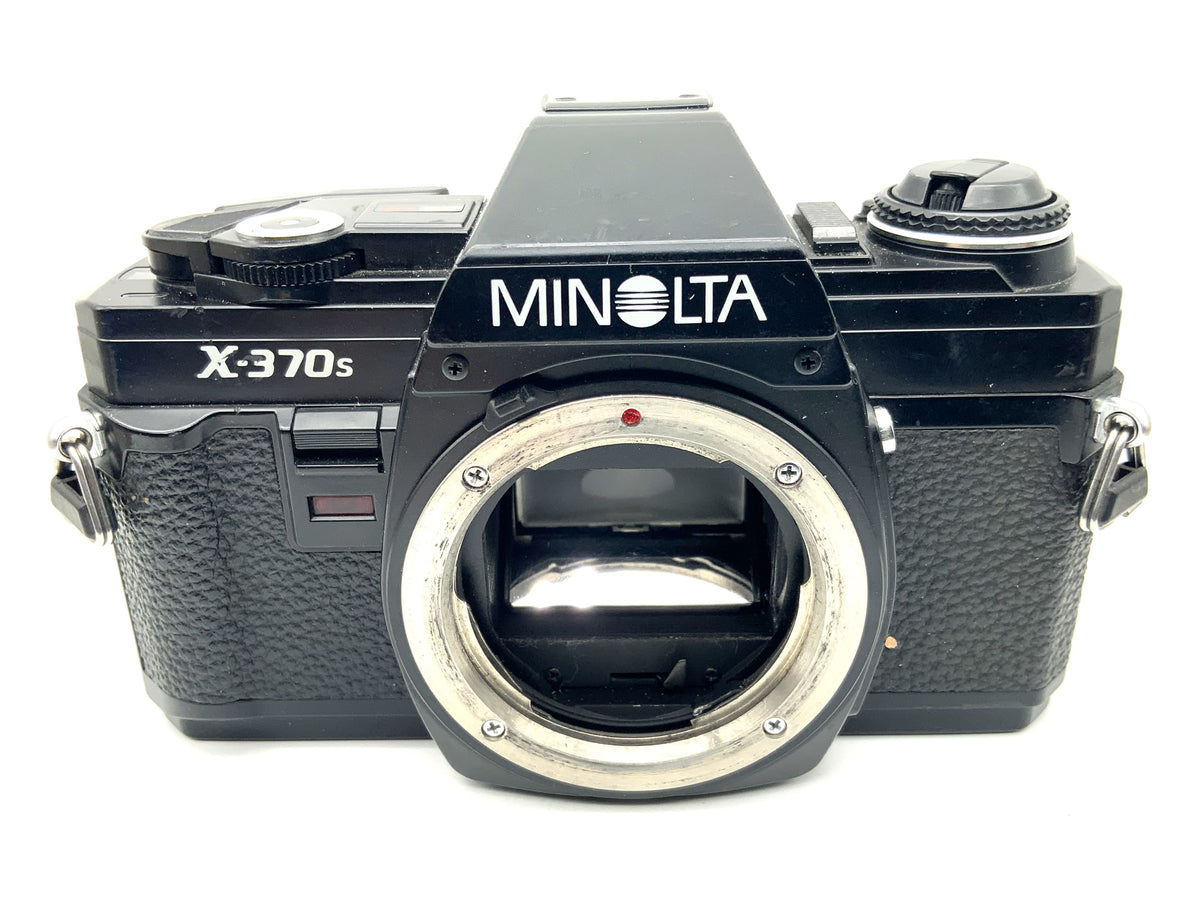 Minolta X-370s SLR 35mm analog single-lens reflex camera body (Minolta MD)