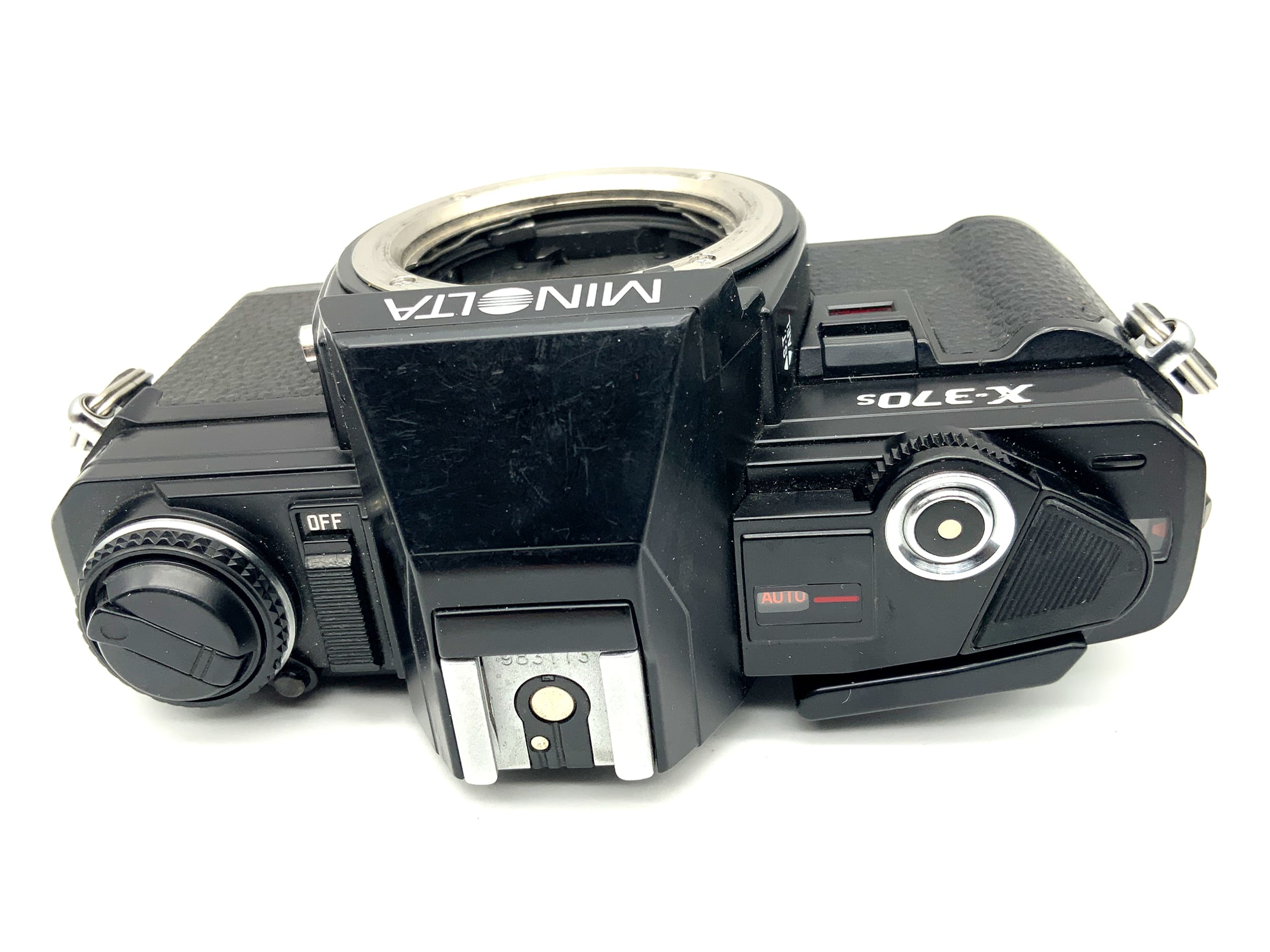 Minolta X-370s SLR 35mm analog single-lens reflex camera body (Minolta MD)