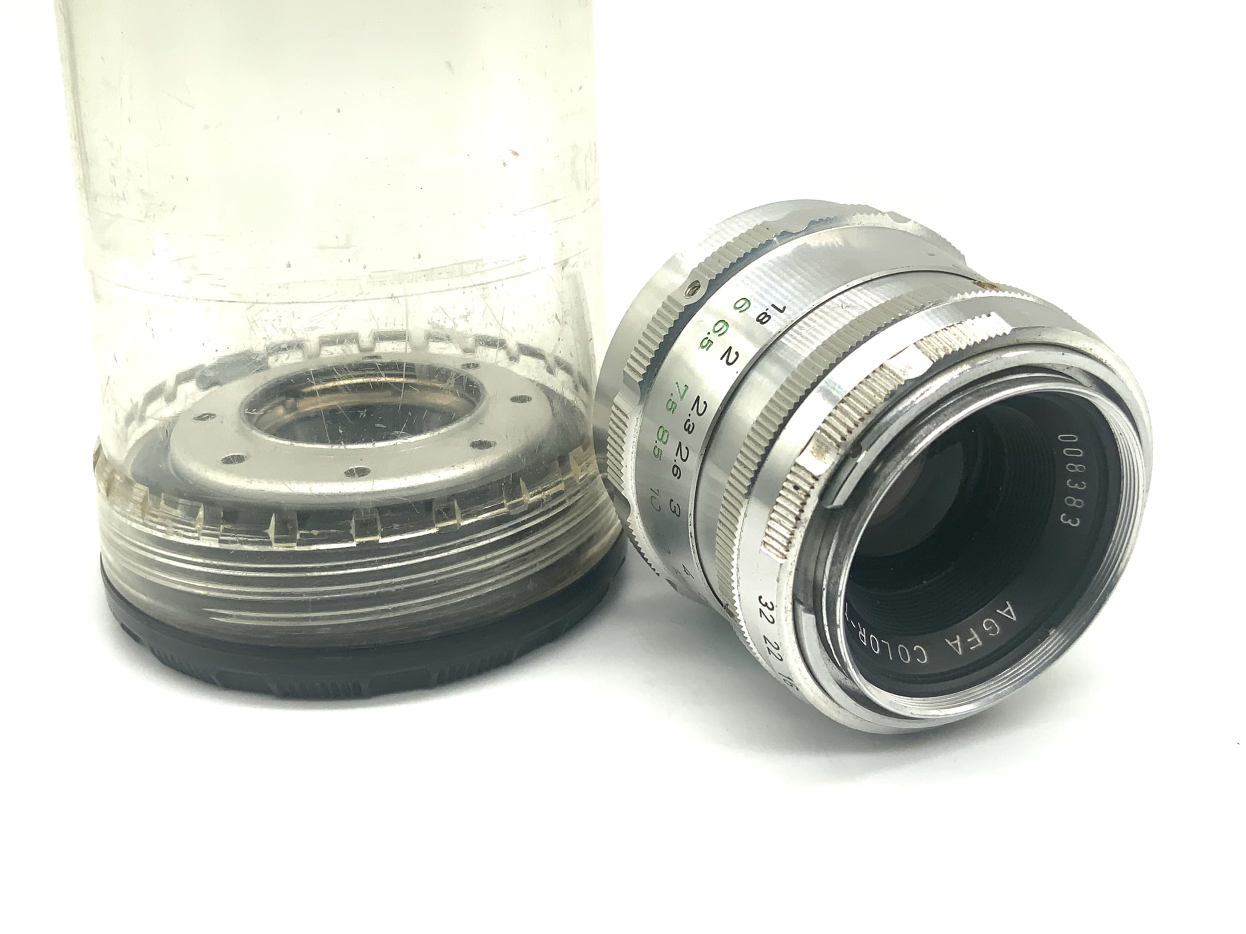 Agfa Color-Telinar 90mm 1:4 Objektiv mit Hülle Festbrennweite (Ambi Silette)