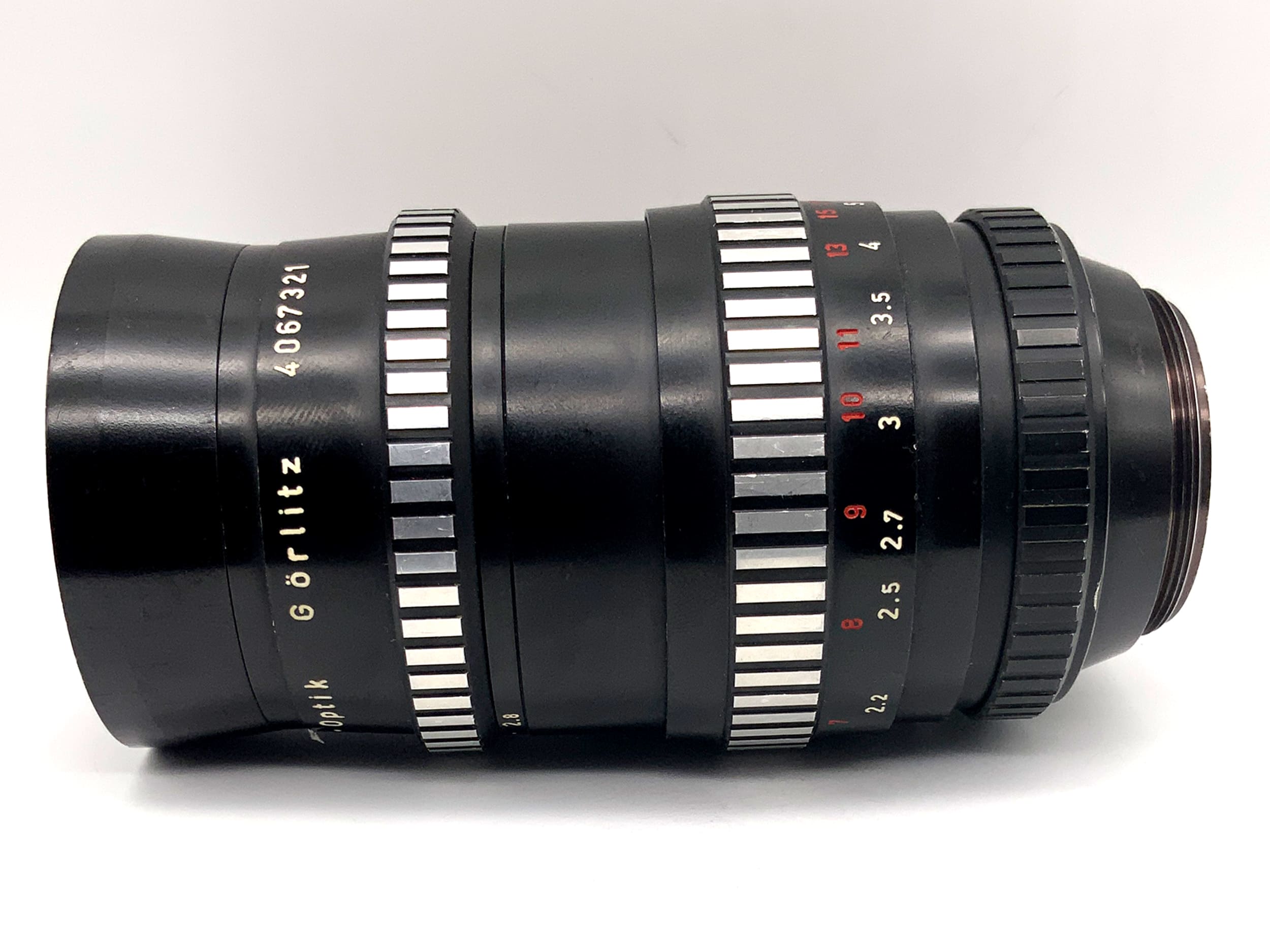 Meyer-Optik Görlitz 135mm 1:2.8 Lens Q1 Orestor Fixed Focal Length Zebra (M42)