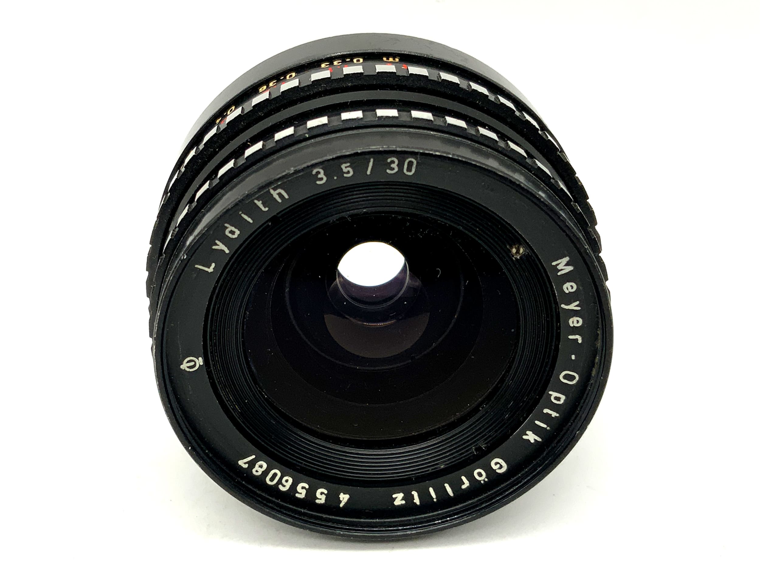 Meyer Optik Görlitz Lydith Zebra 30mm 1:3.5 prime lens (M42)