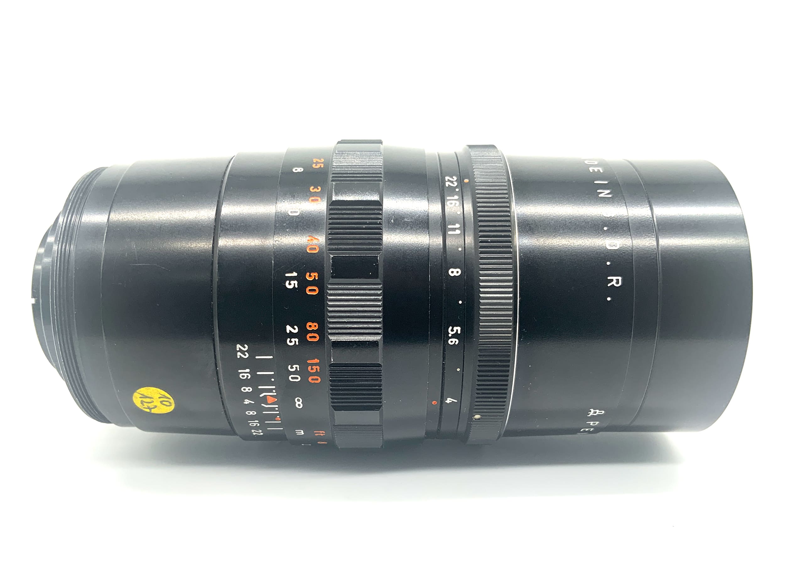 Pentacon 4/200 200mm 1:4 Objektiv Festbrennweite (ohne Anschluss) Nebel!