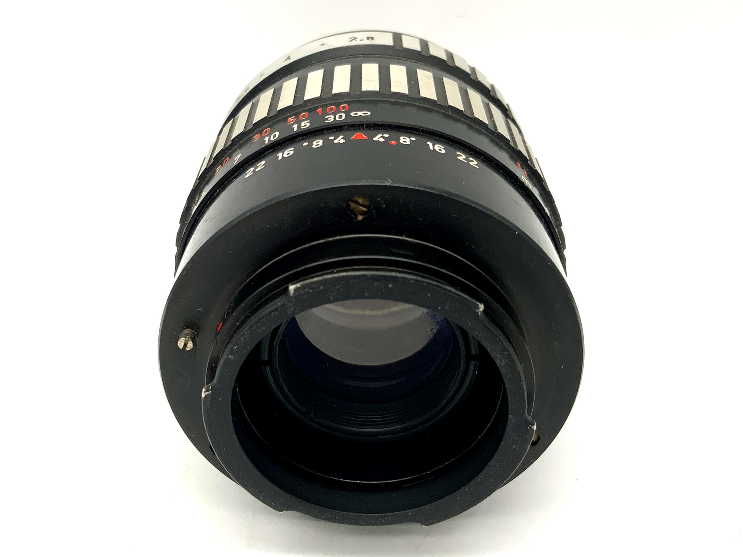 Meyer Optik Görlitz Orestor Zebra 100mm 1:2.8 lens fixed focal length (Exa)