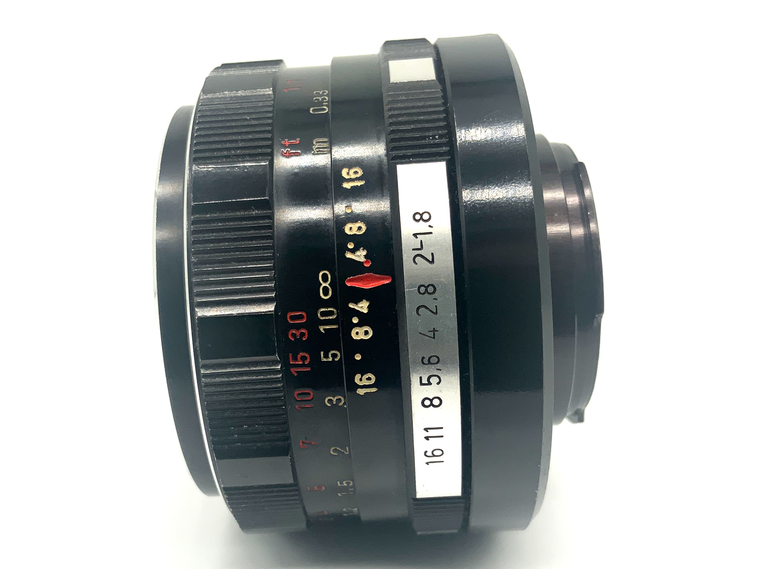 Meyer-Optik Görlitz Oreston 50mm 1:1.8 Objektiv Festbrennweite (EXA) Nebel!