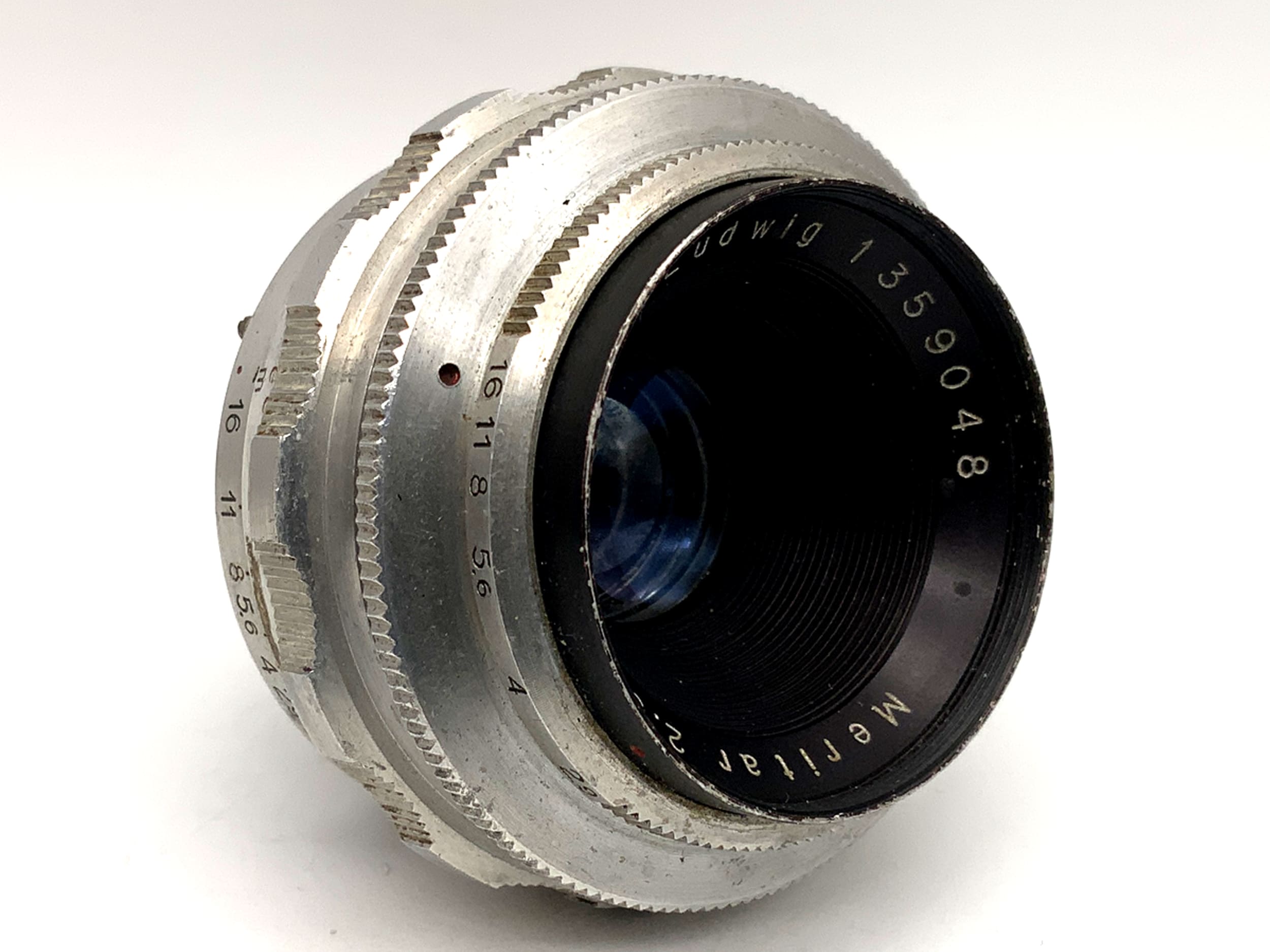 E. Ludwig 50mm 1:2.9 prime lens (Exa)