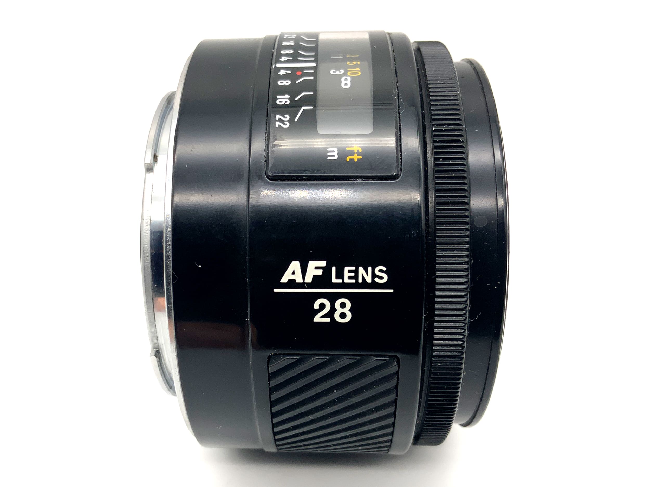 Minolta 28mm 1:2.8(22) lens AF fixed focal length autofocus (Minolta AF/Sony A)