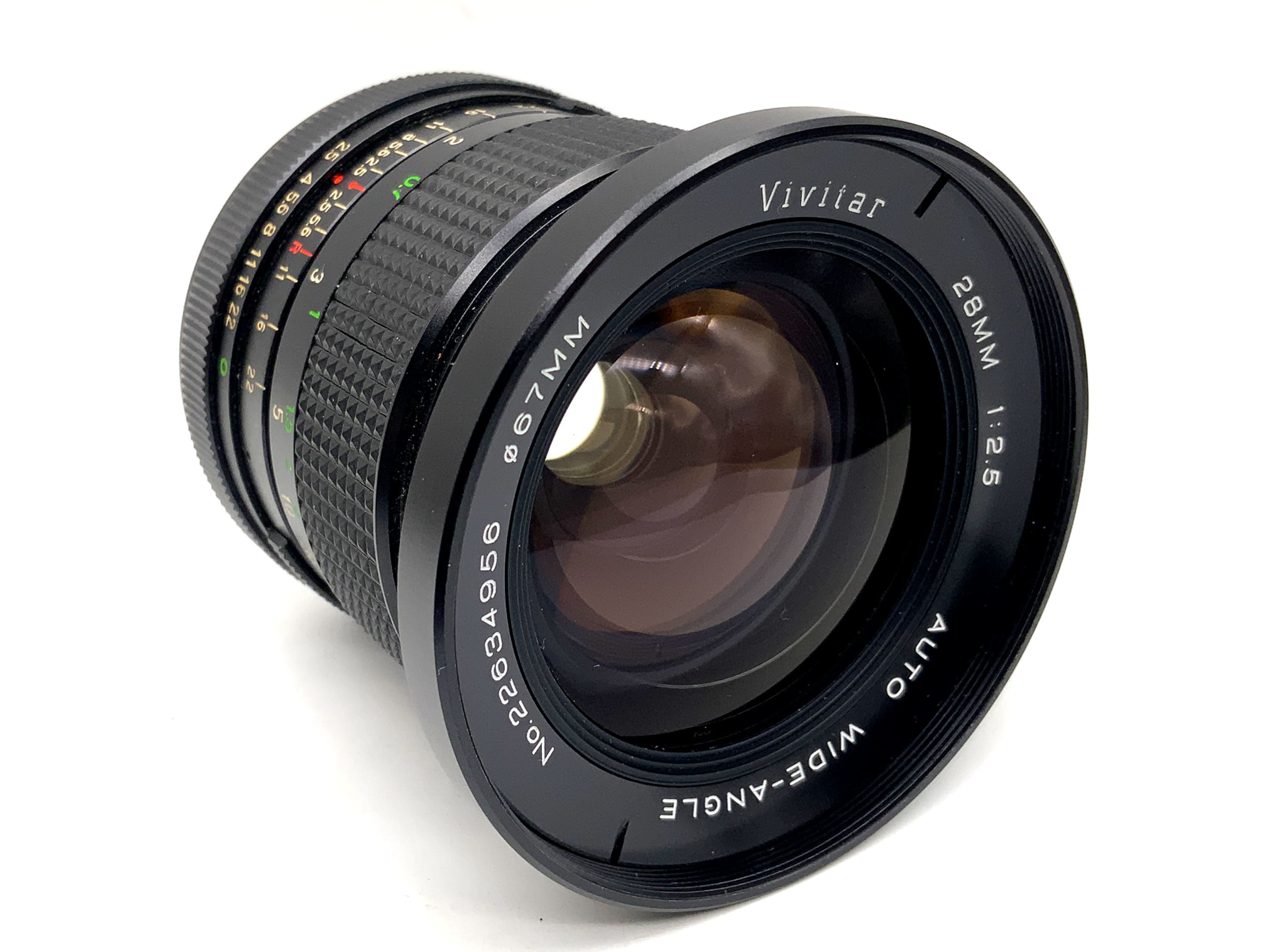Vivitar 28mm 1:2.5 Lens Auto Wide-Angle Prime Lens (Canon FD)