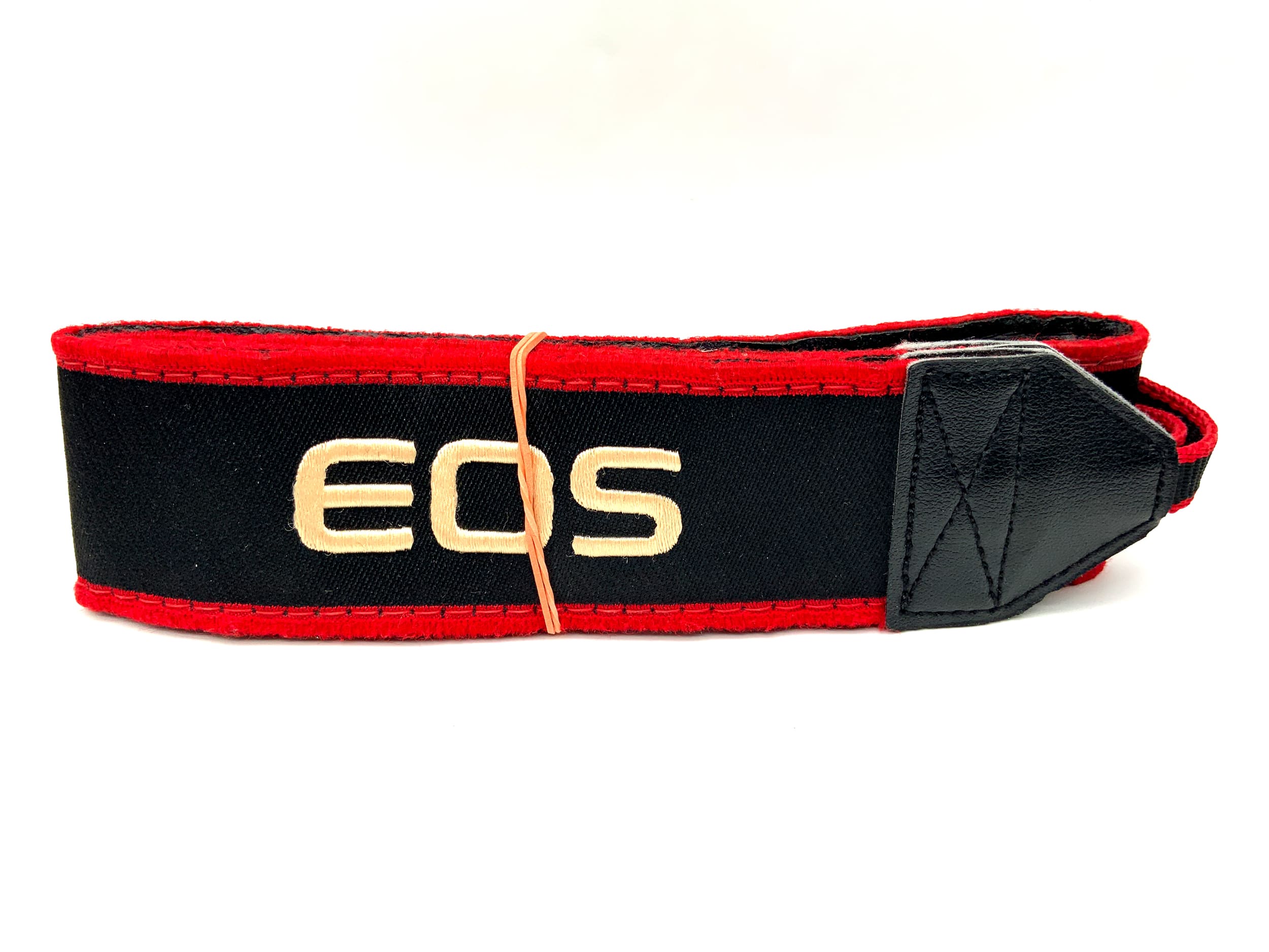 Canon EOS camera strap, black/red, approx. 38mm
